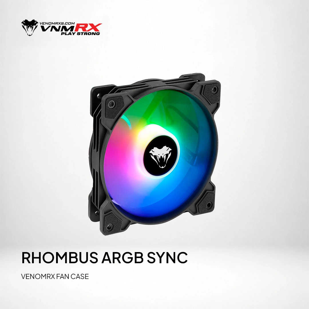 RHOMBUS ARGB SYNC FAN CASE BLACK