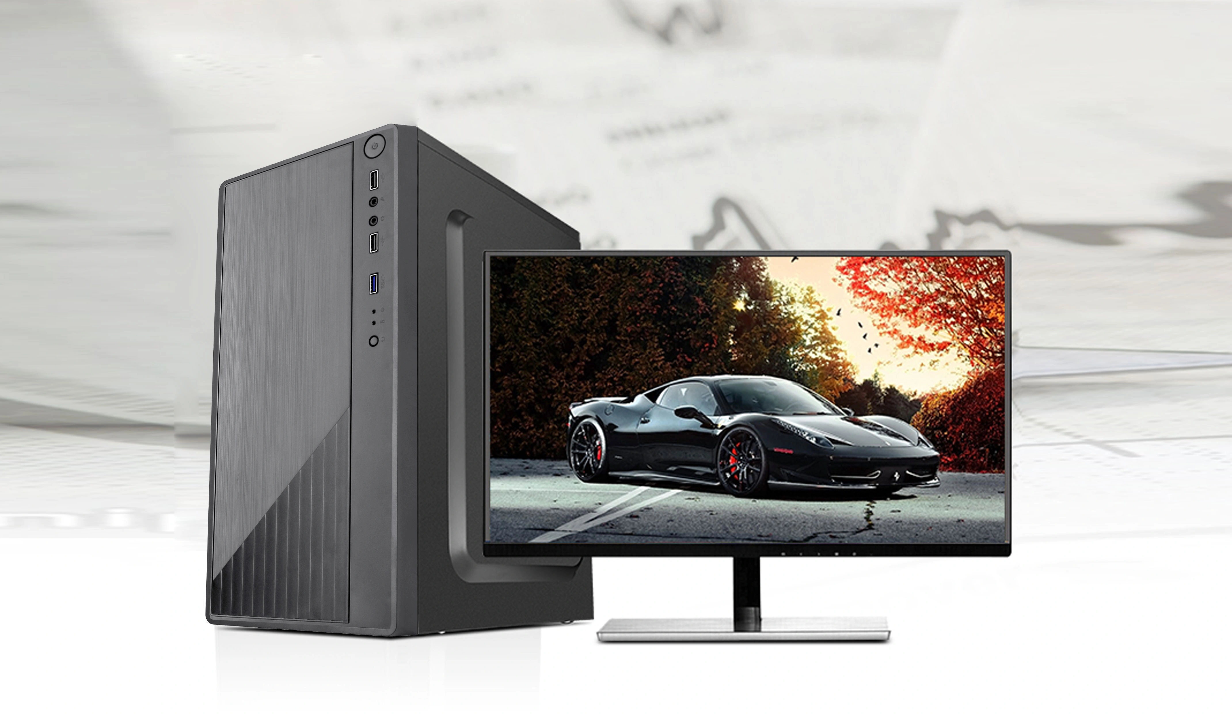 DURIEL M-ATX CASE INCLUDE PSU POWERCORE 500