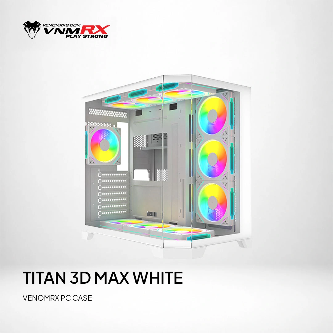 TITAN 3D MAX WHITE ATX CASE