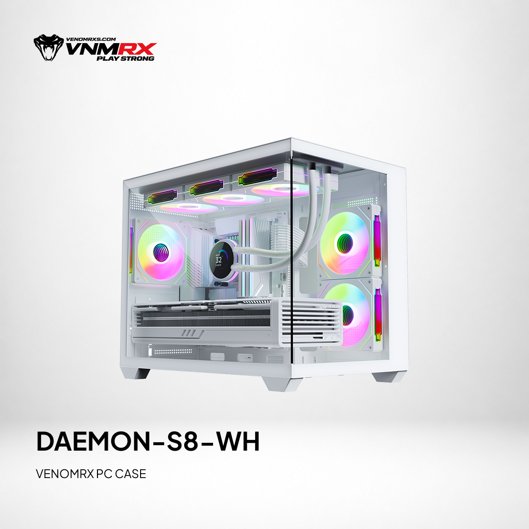 DAEMON S8 WHITE M-ATX CASE
