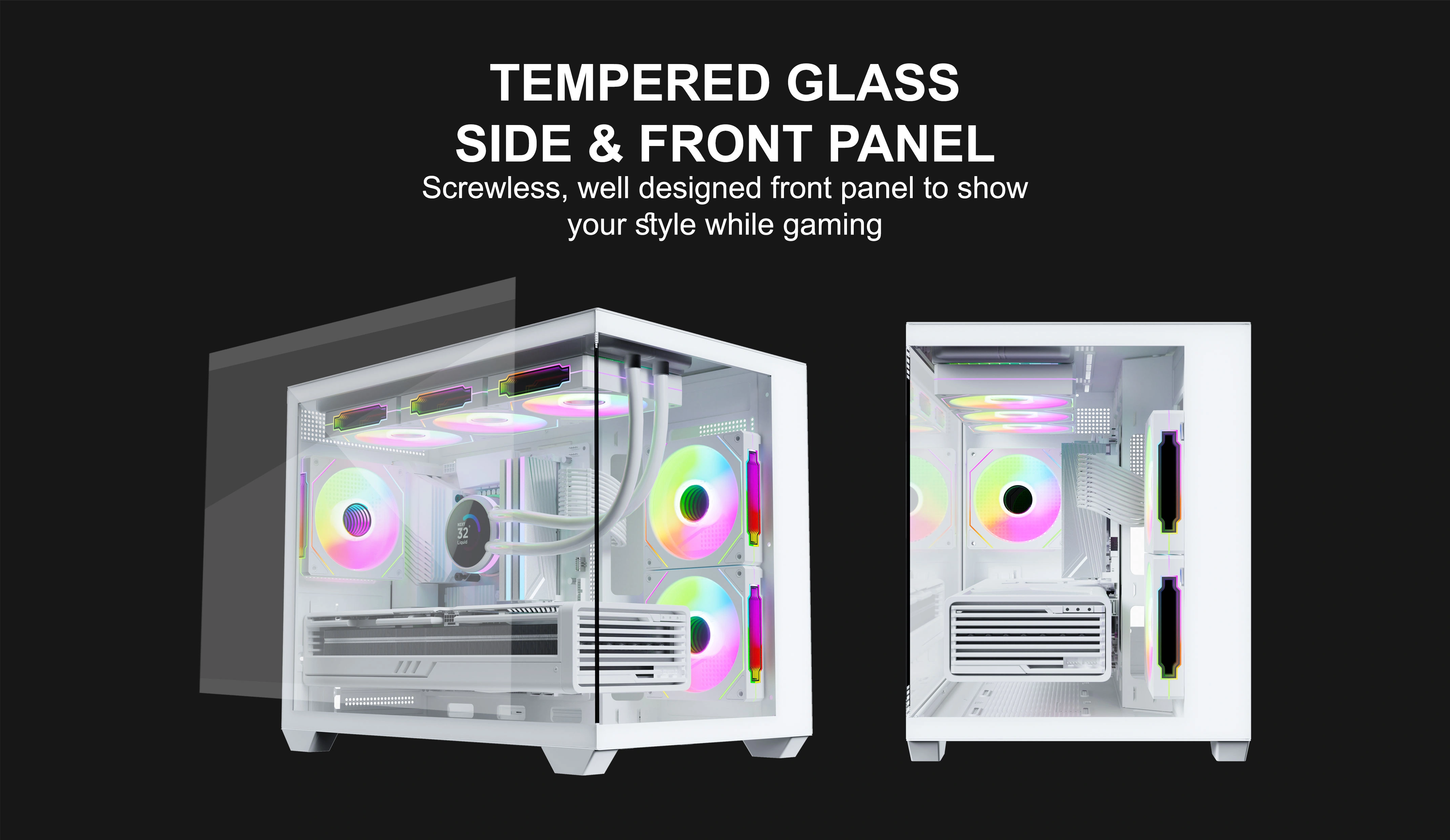 DAEMON S8 WHITE M-ATX CASE