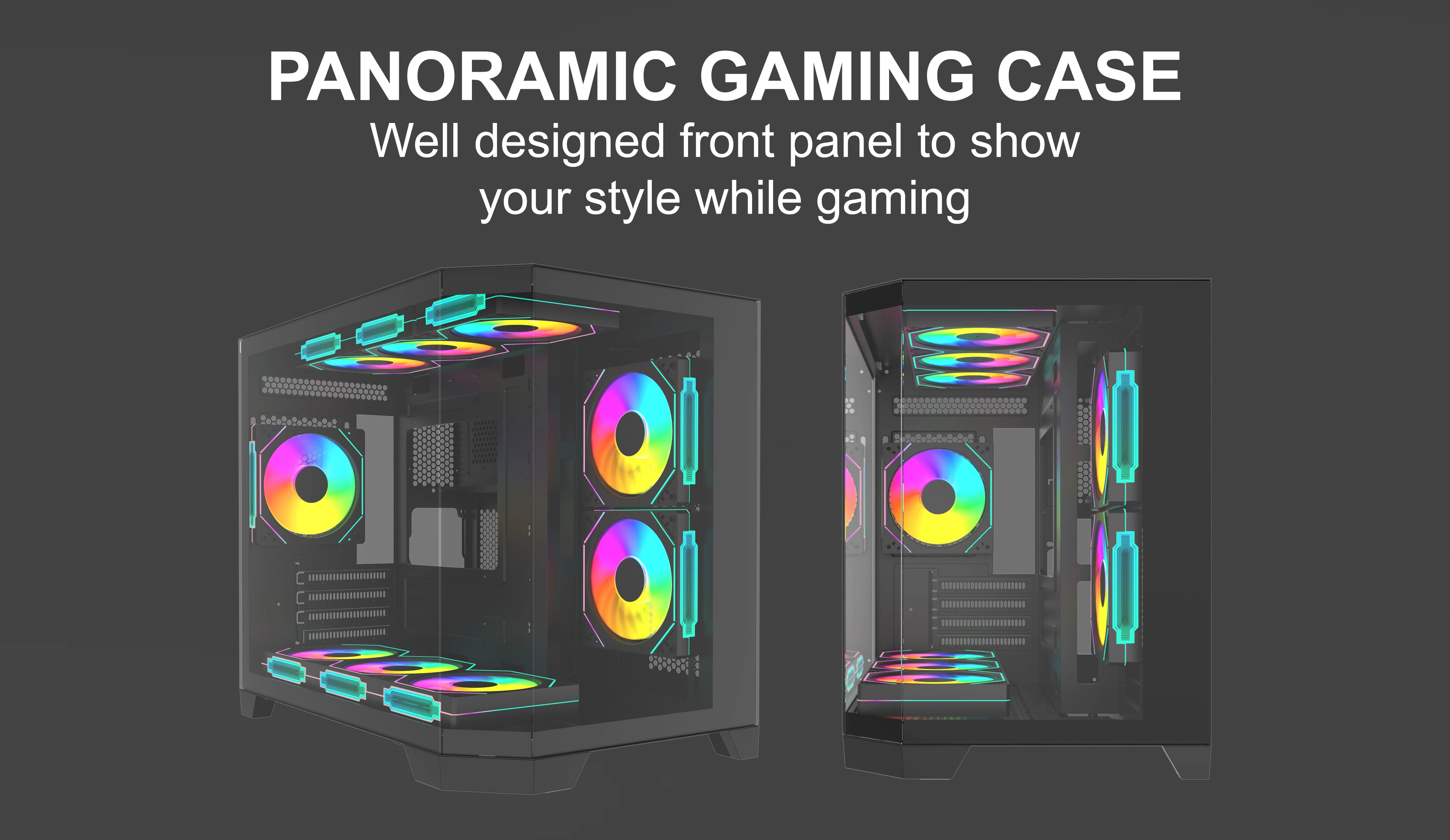 TITAN 3D PRO BLACK M-ATX CASE