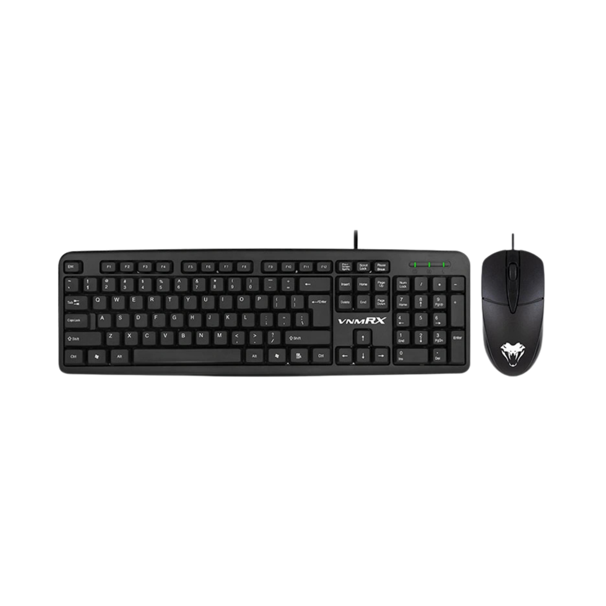 vnmRX USB Keyboard Mouse Combo