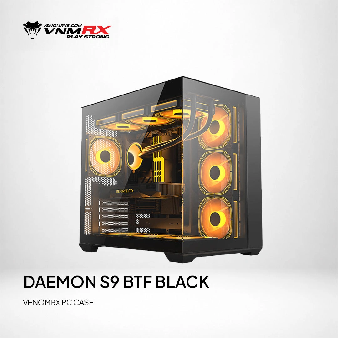 DAEMON S9 BTF BLACK ATX CASE