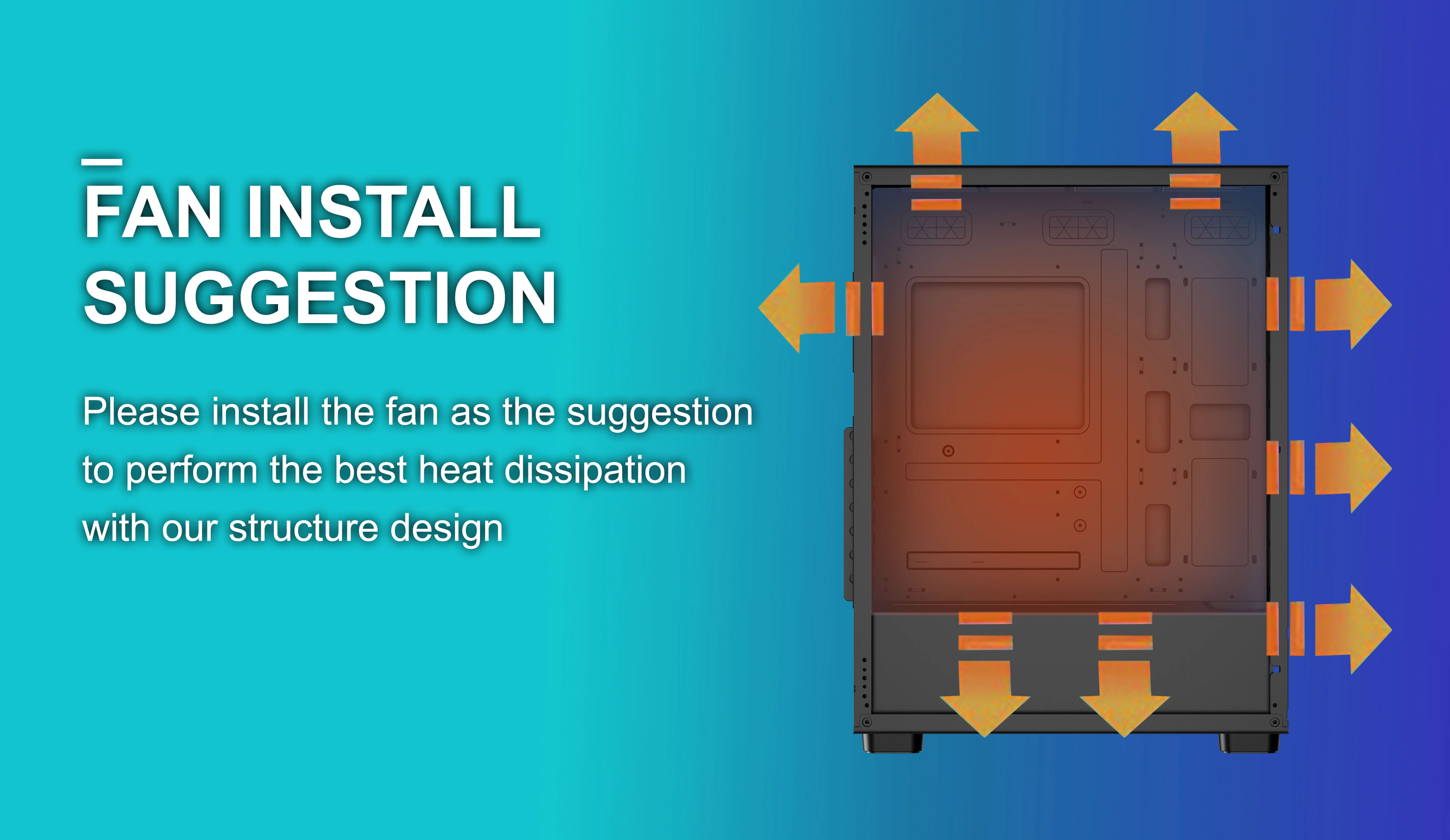 SOLAS ATX CASE INCLUDE 4FAN AUTO ARGB WOOD DESIGN FRONT PANEL