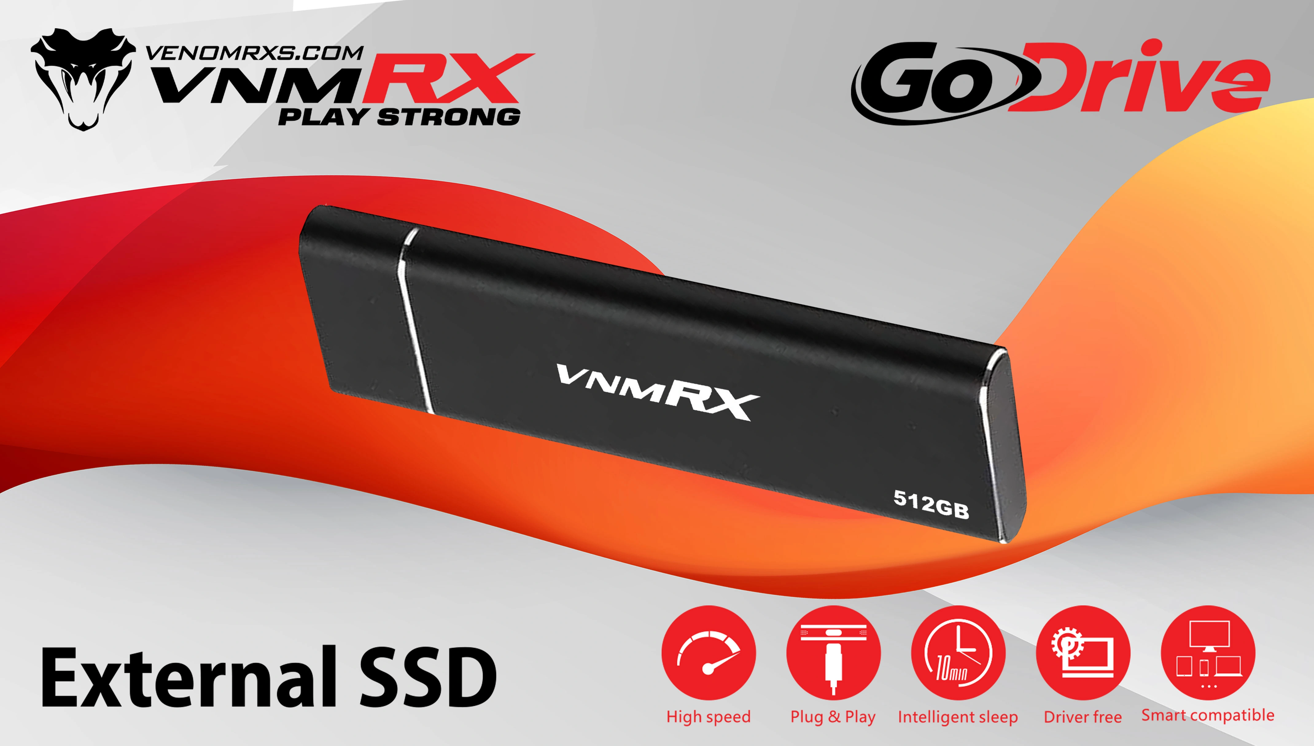 GO DRIVE EXTERNAL SSD 1TB