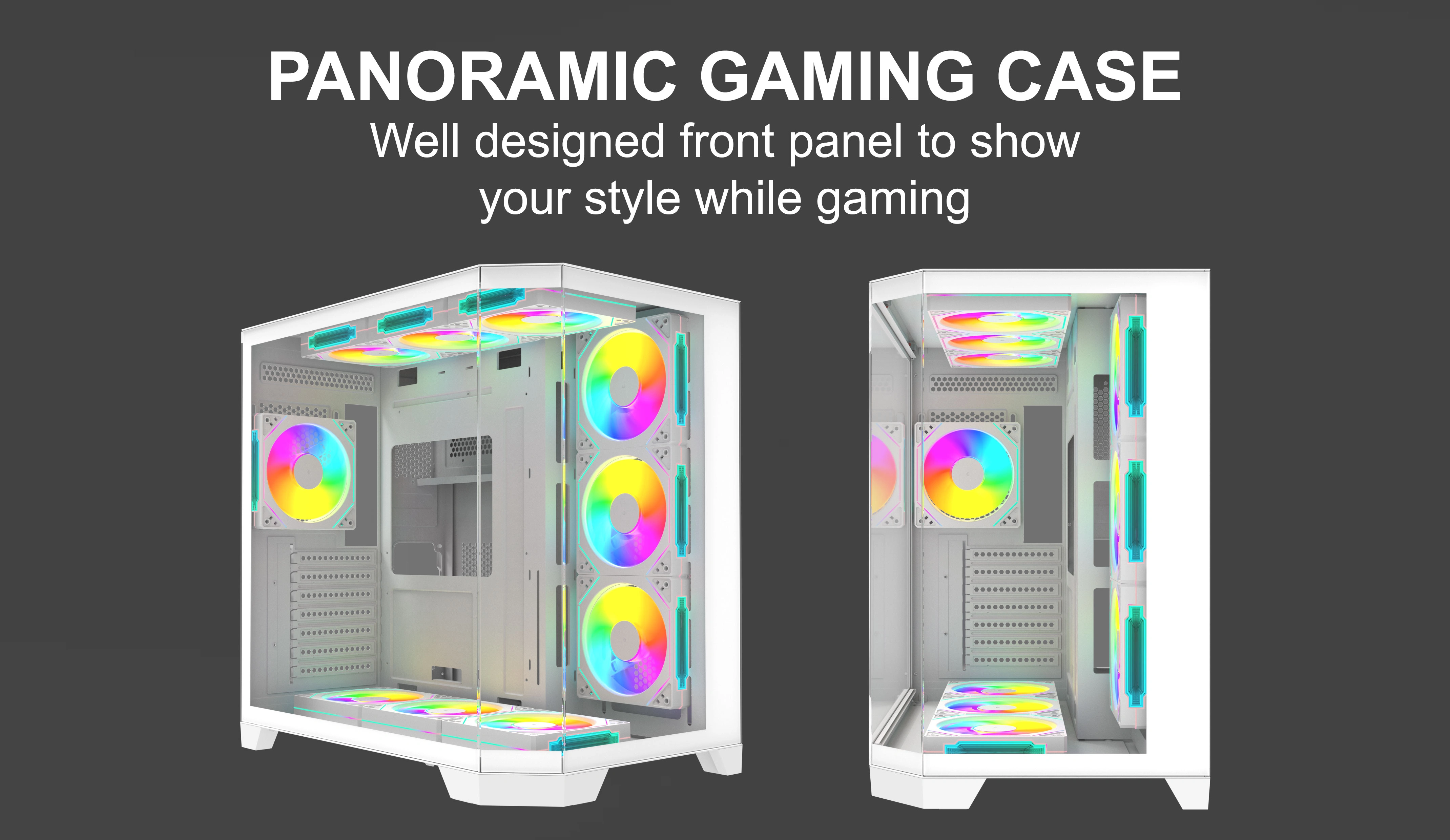 TITAN 3D MAX WHITE ATX CASE