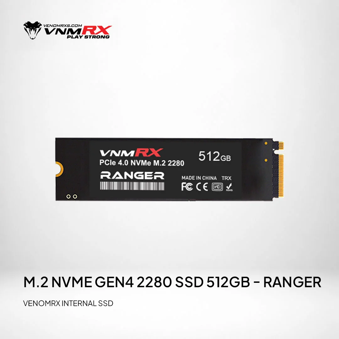 M.2 NVME GEN4 2280 SSD 512GB - RANGER