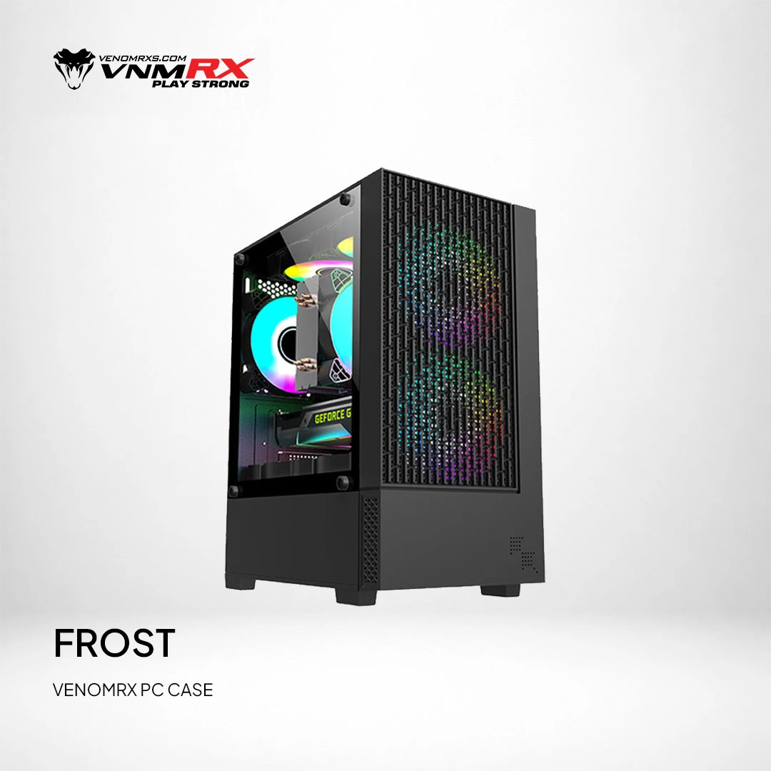 FROST M-ATX CASE INCLUDE 2 FAN ARGB