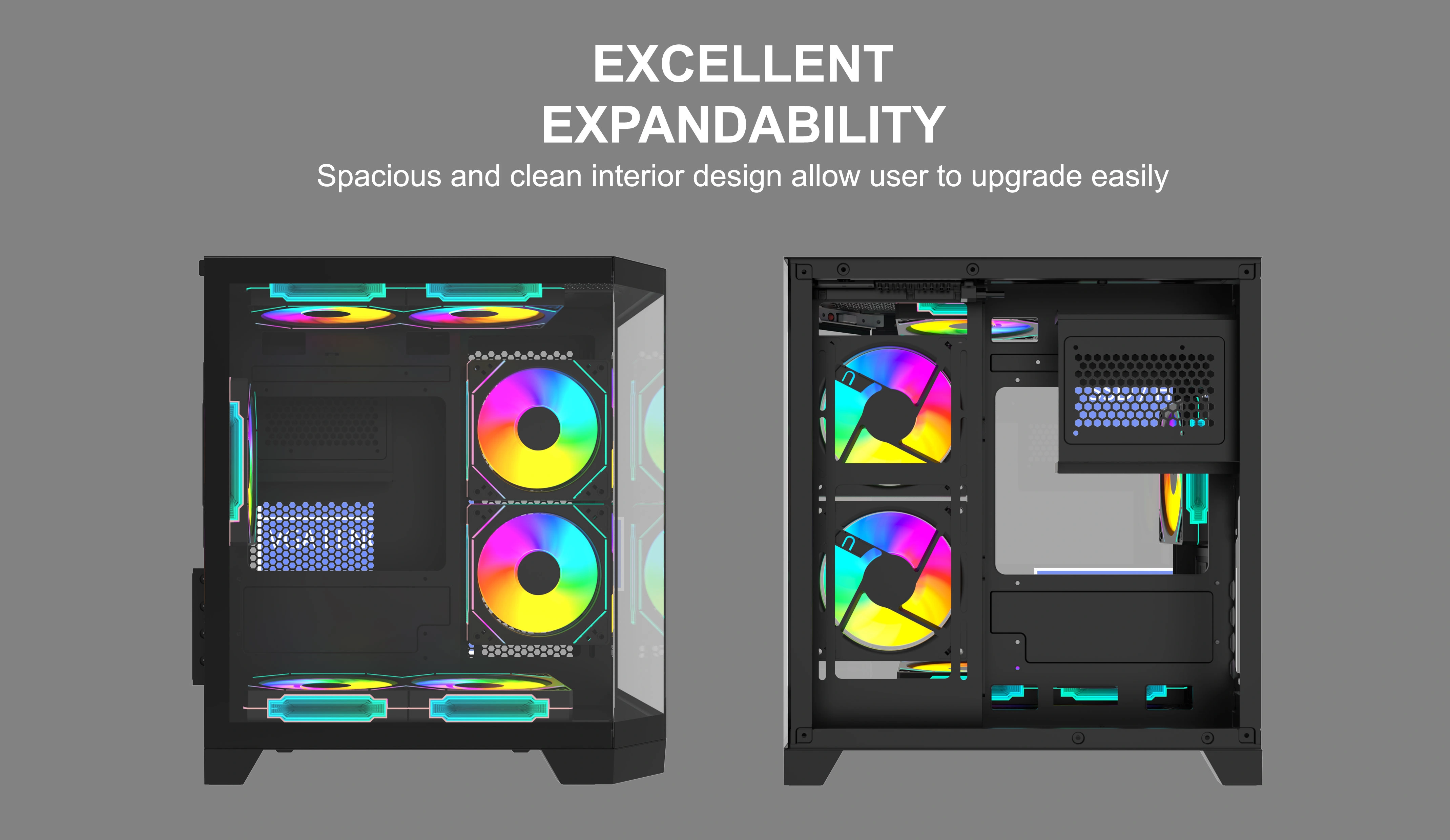 TITAN 3D MINI BLACK M-ATX CASE