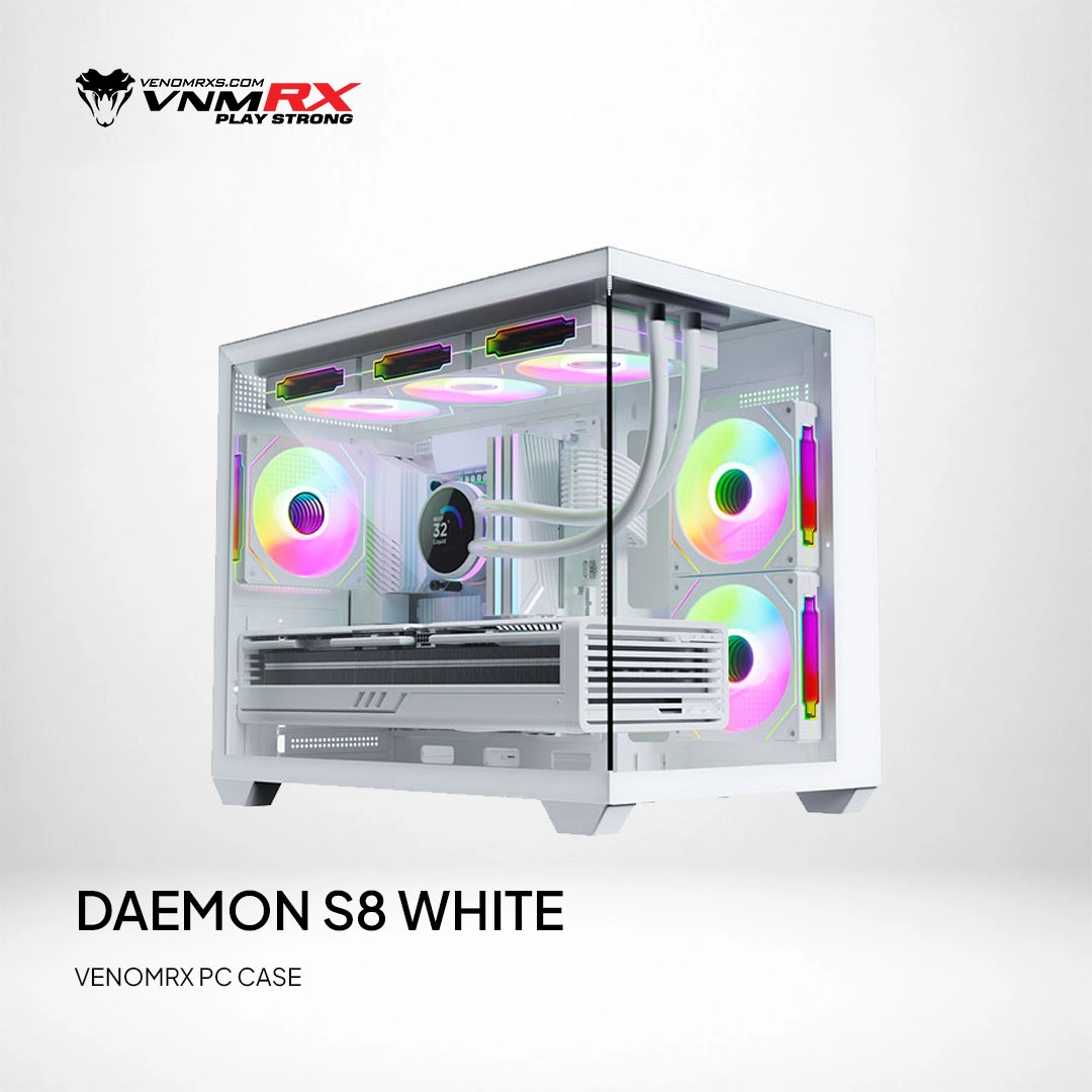 DAEMON S8 WHITE M-ATX CASE