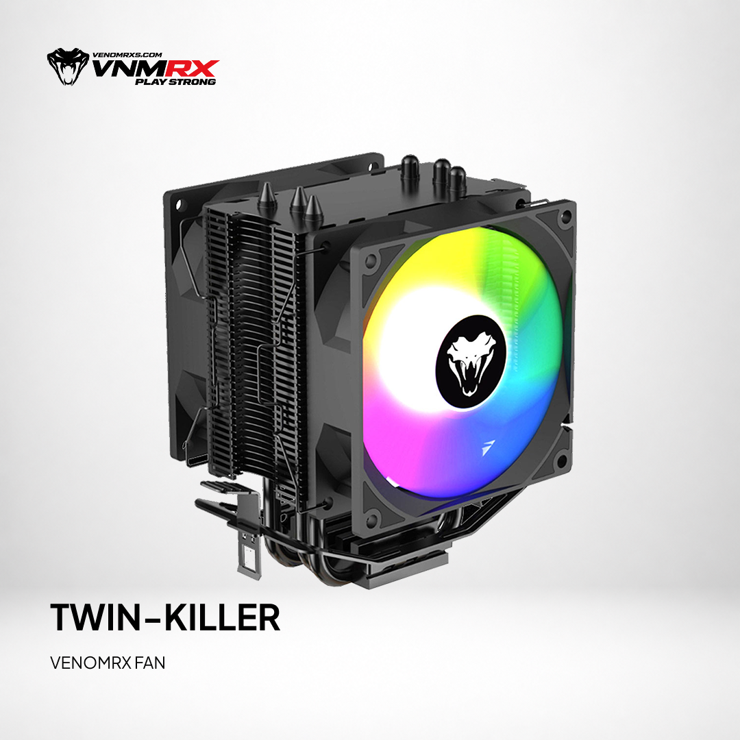 TWIN KILLER CPU COOLER DUAL FAN