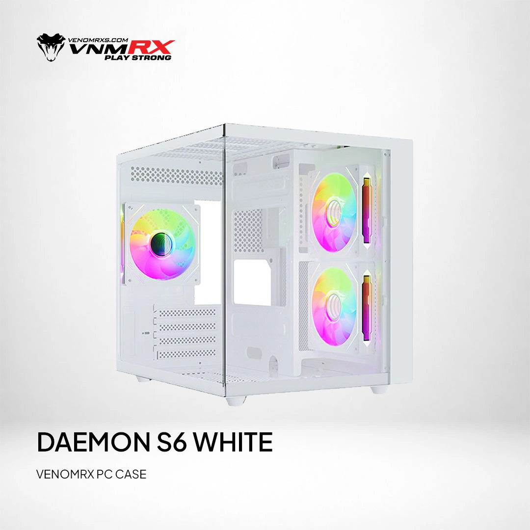 DAEMON S6 WHITE M-ATX CASE