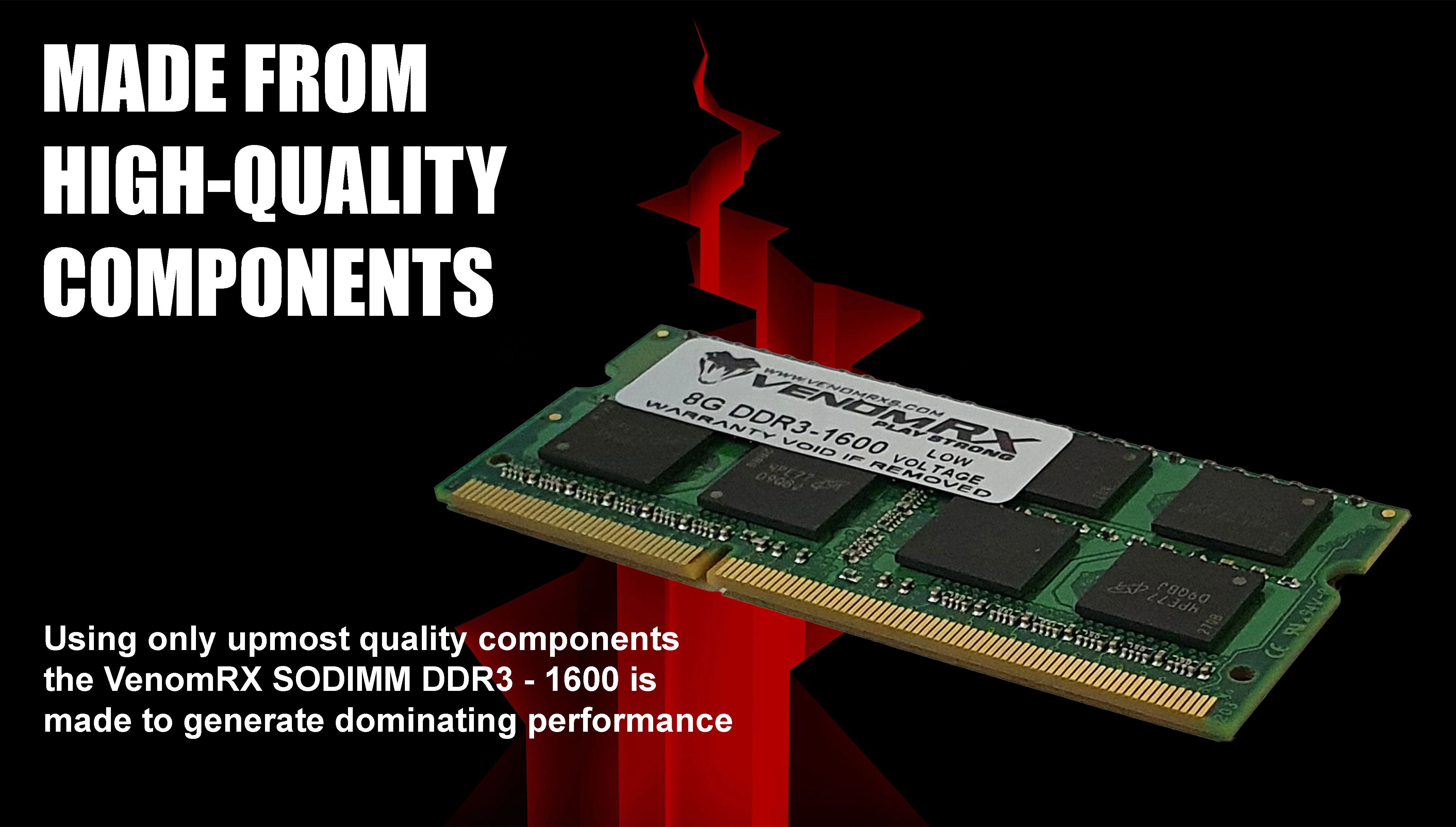 SODIMM DDR3 1600 4GB LOW VOLTAGE