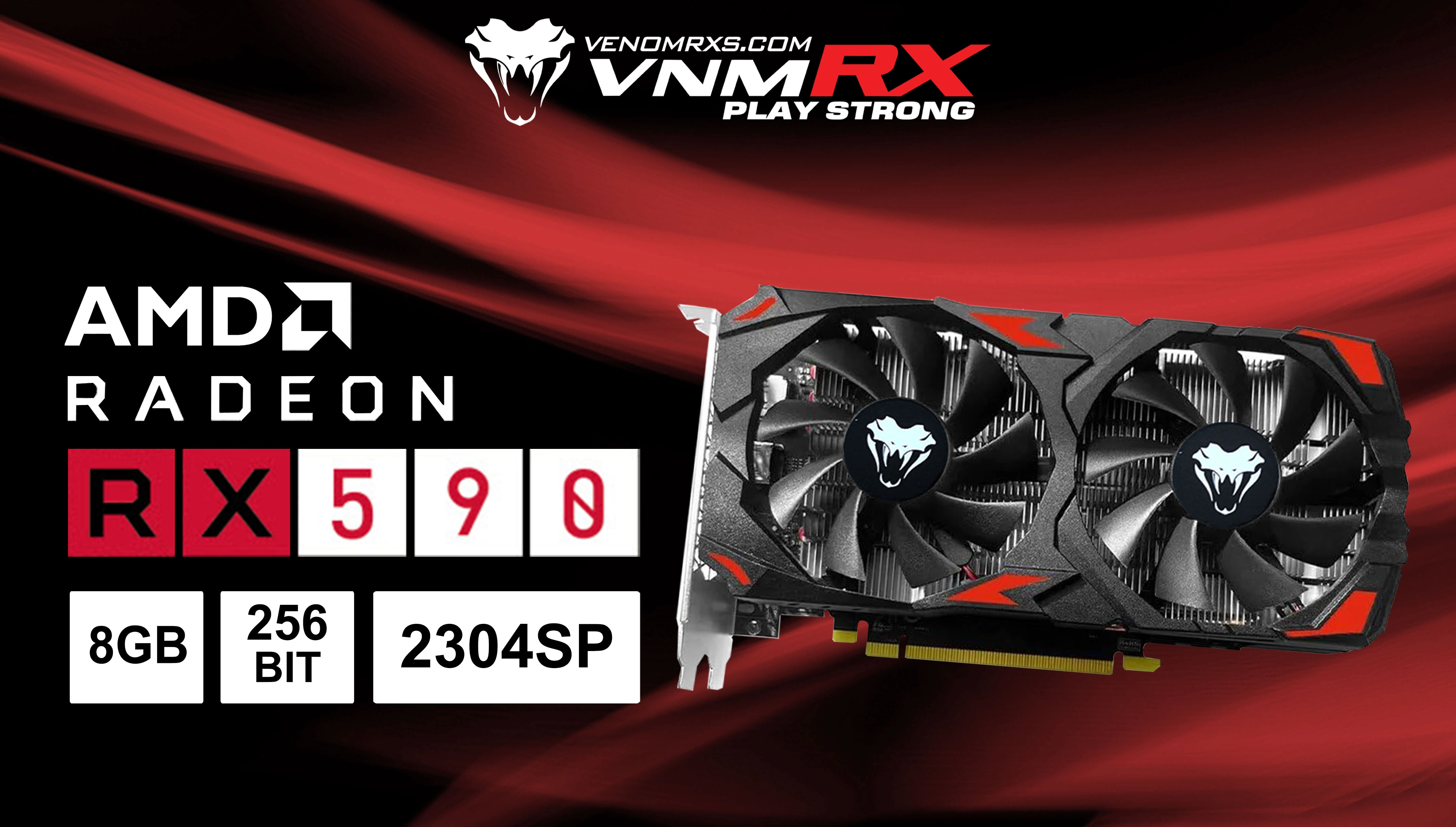 AMD RADEON RX590 8GB DDR5 2304SP