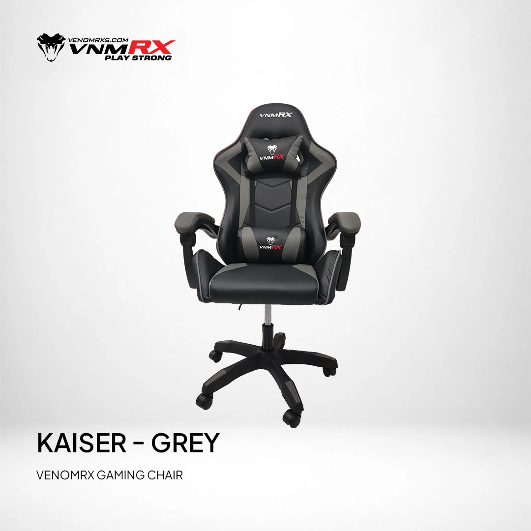 KAISER GAMING CHAIR BLACK/GREY