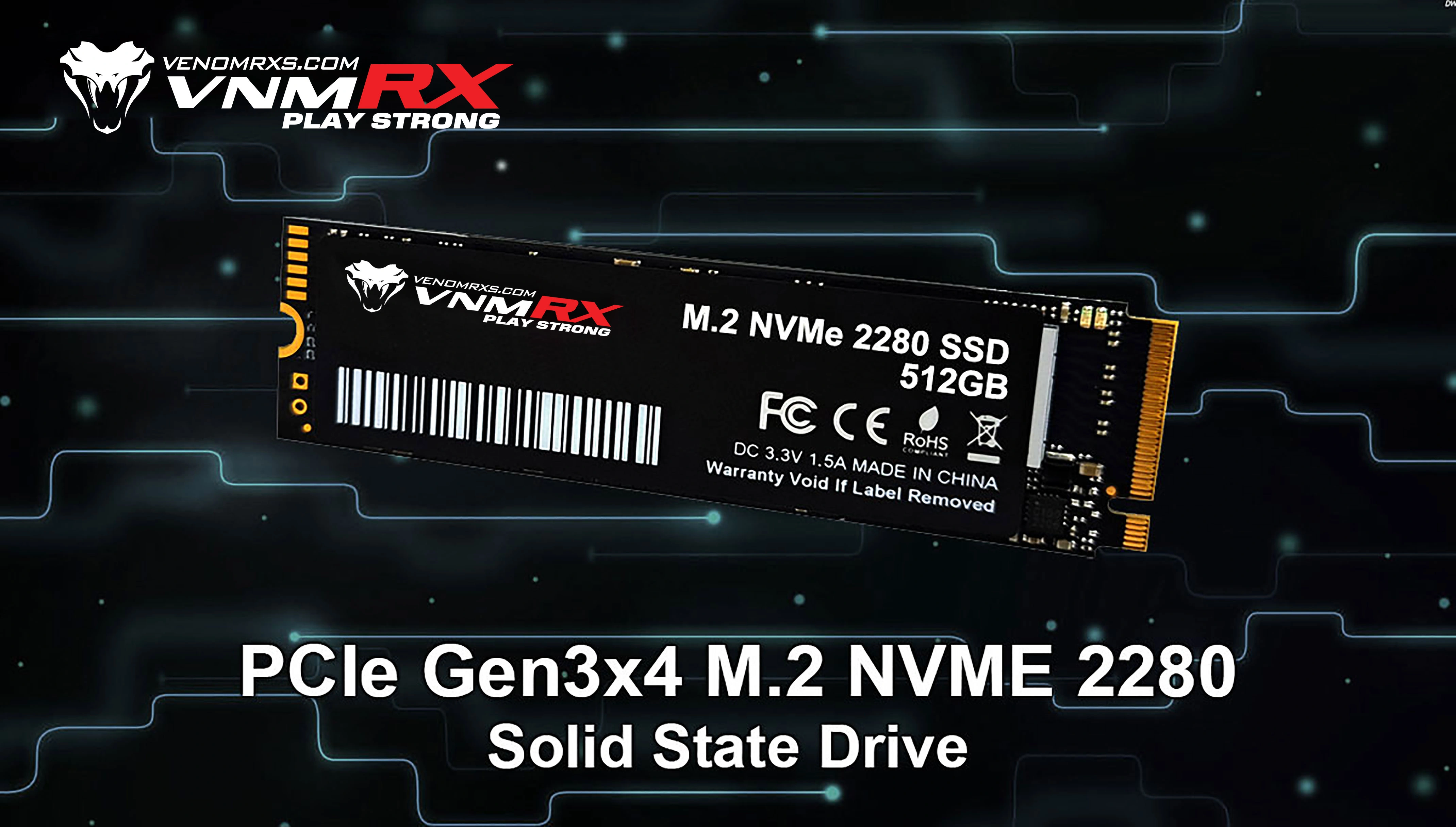 M.2 NVME 2280 SSD 256GB