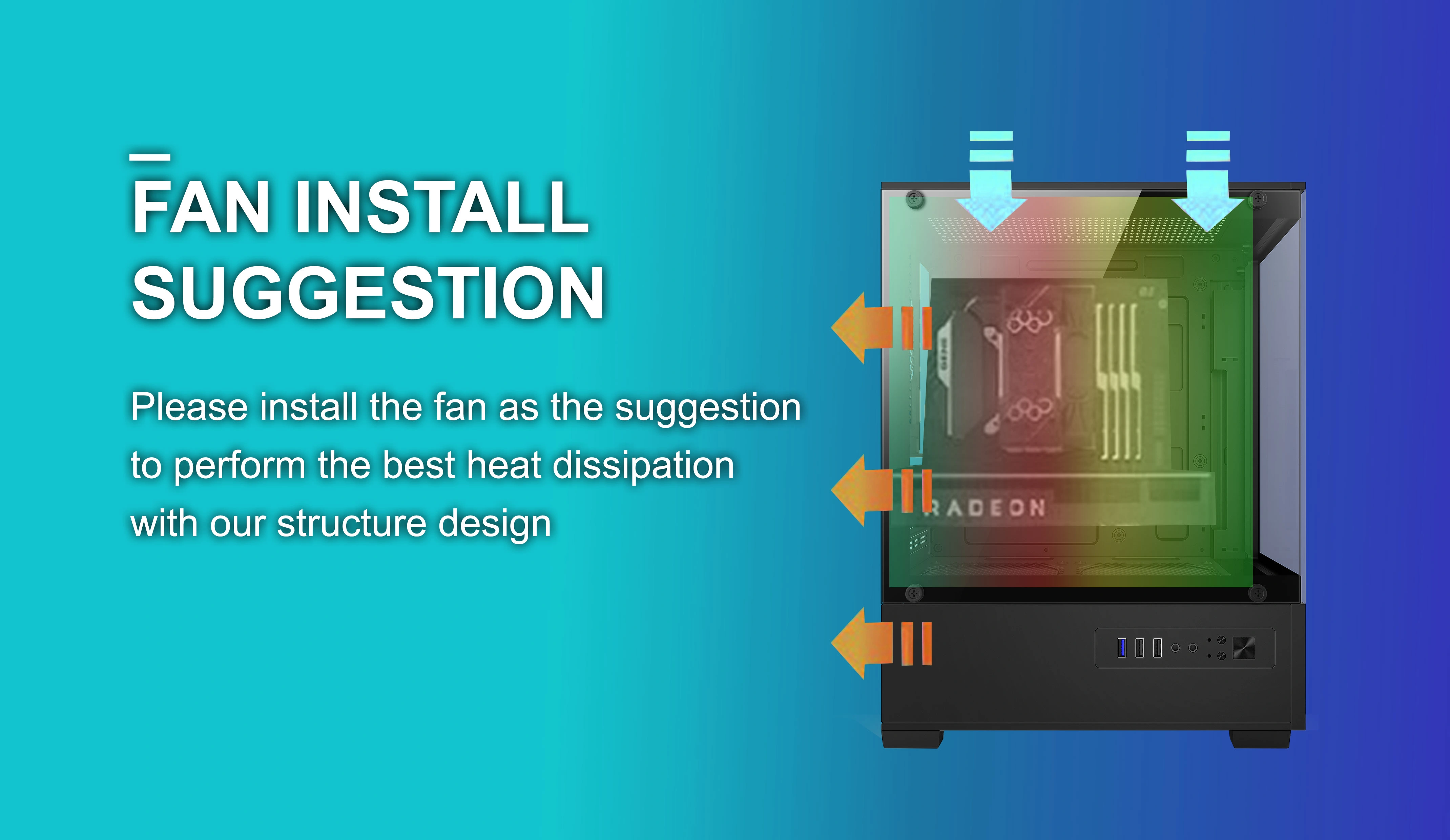 MARS BLACK M-ATX CASE INCLUDE 3 FAN FIXED RGB