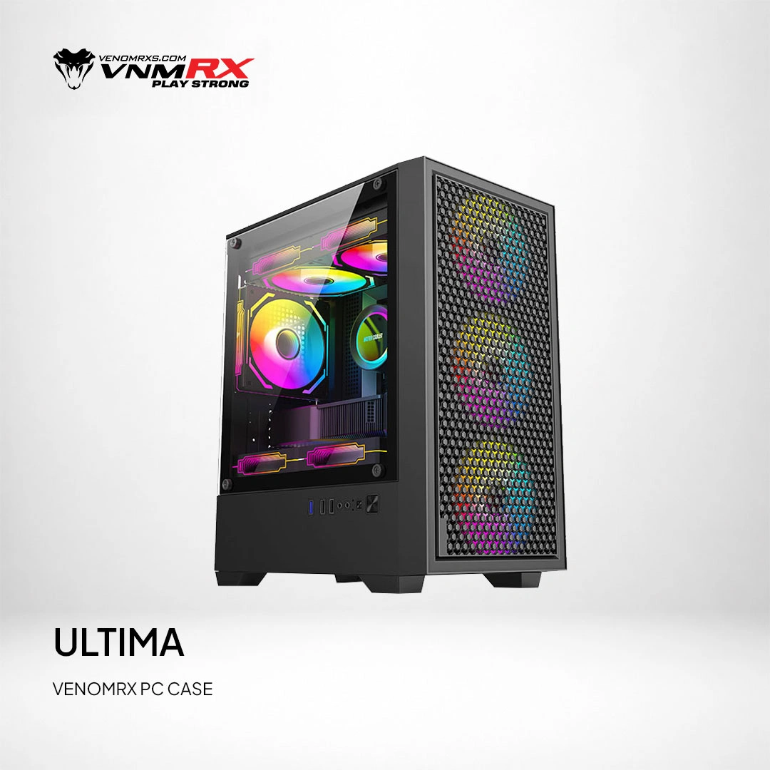 ULTIMA M-ATX CASE INCLUDE 3 FIXED RGB