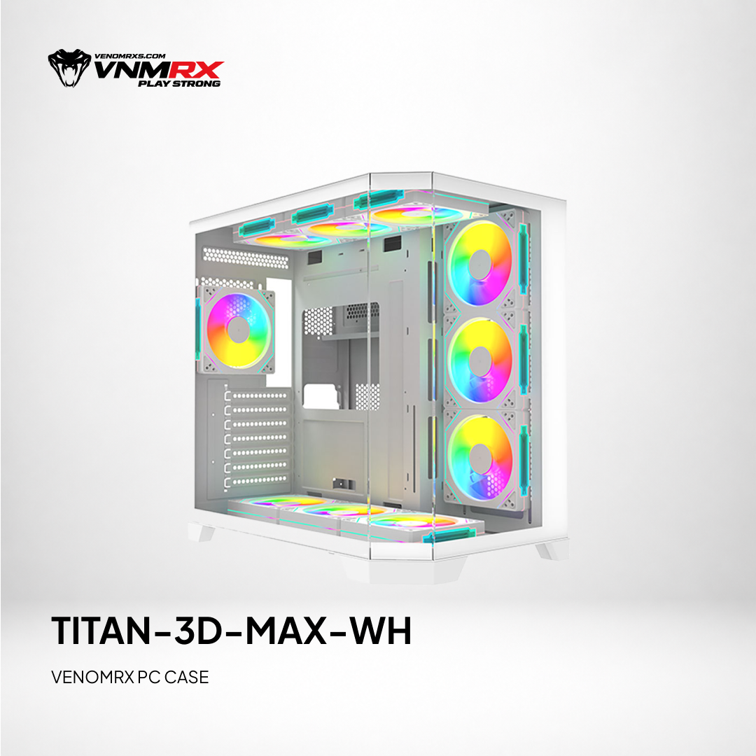 TITAN 3D MAX WHITE ATX CASE