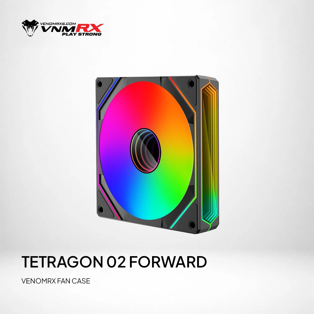 TETRAGON 02 ARGB FORWARD AIRFLOW FAN CASE BLACK