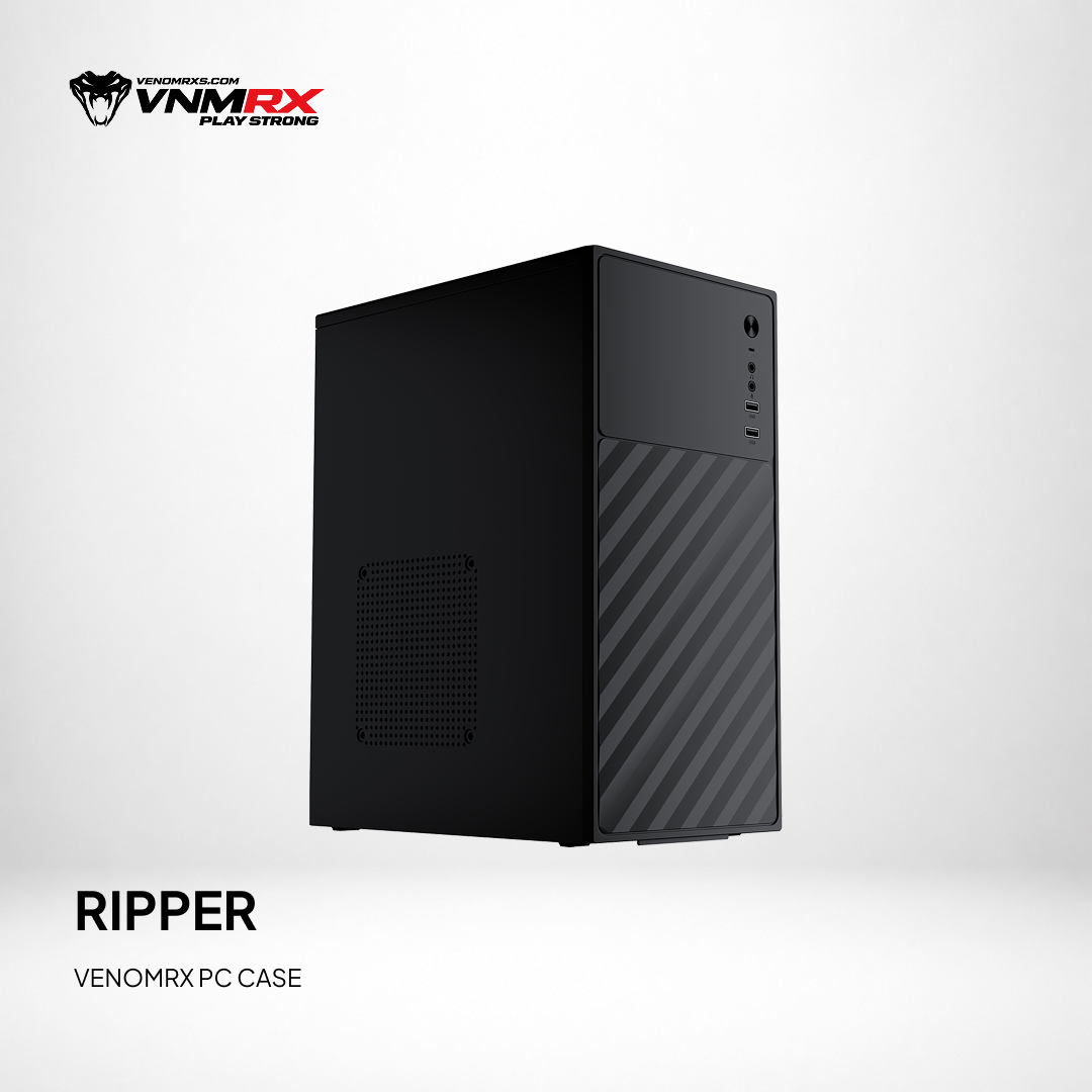 RIPPER M-ATX CASE INCLUDE PSU POWERCORE 500