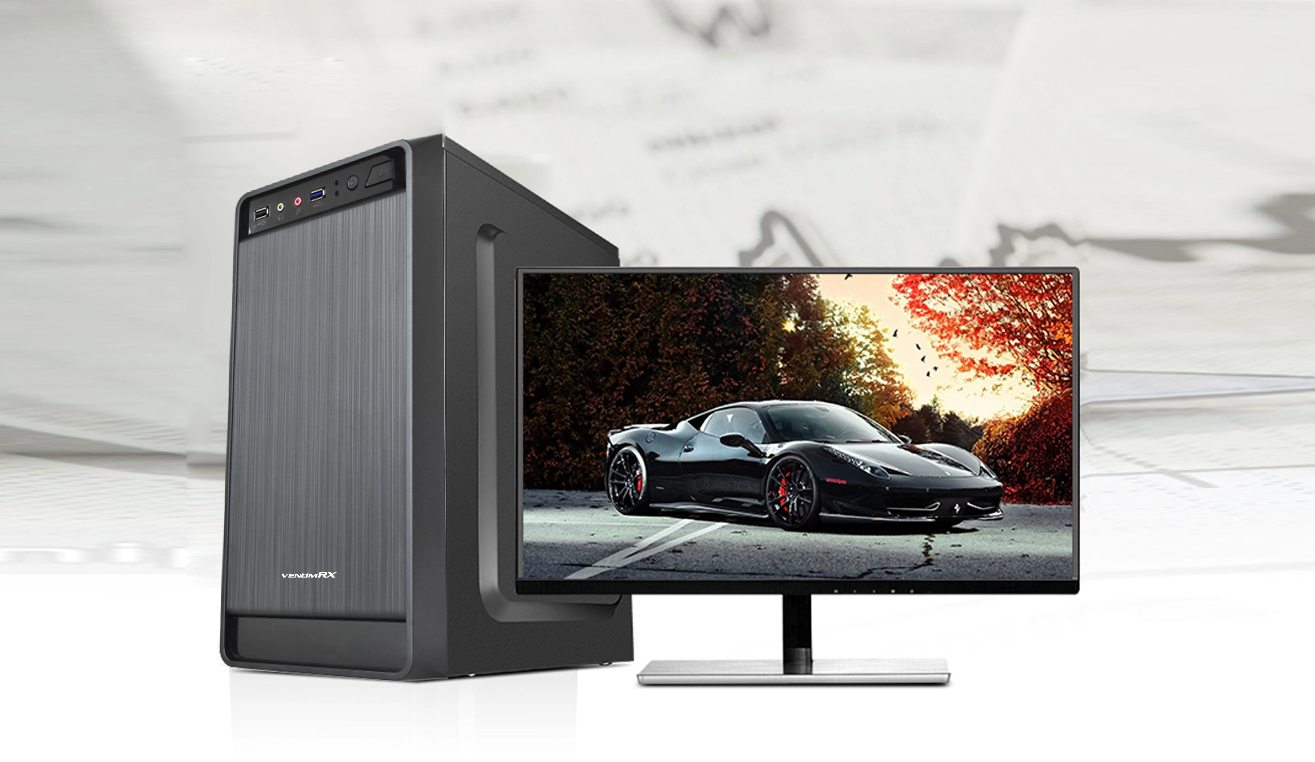 ASTAROTH M-ATX CASE INCLUDE PSU POWERCORE 500