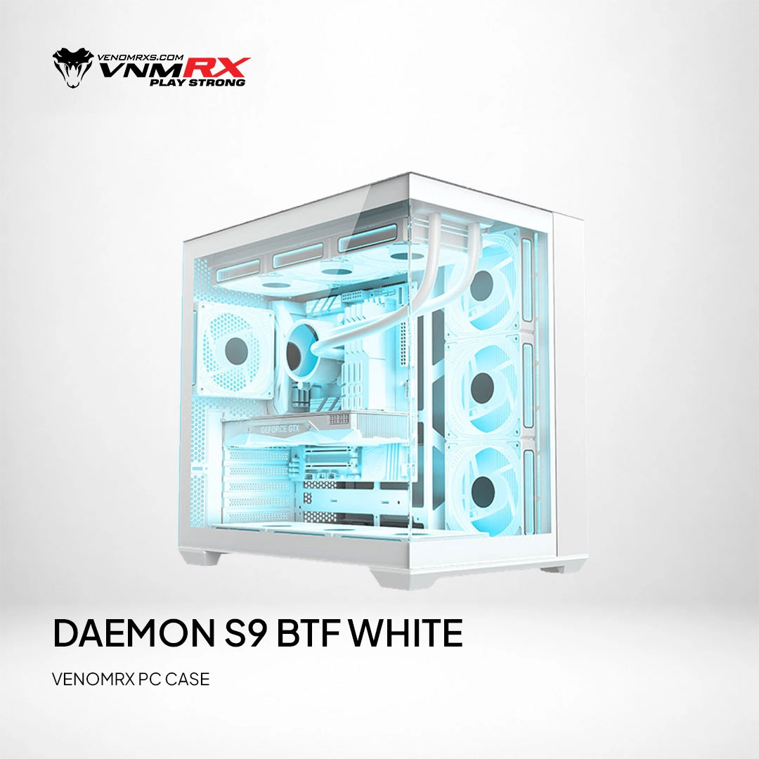 DAEMON S9 BTF WHITE ATX CASE