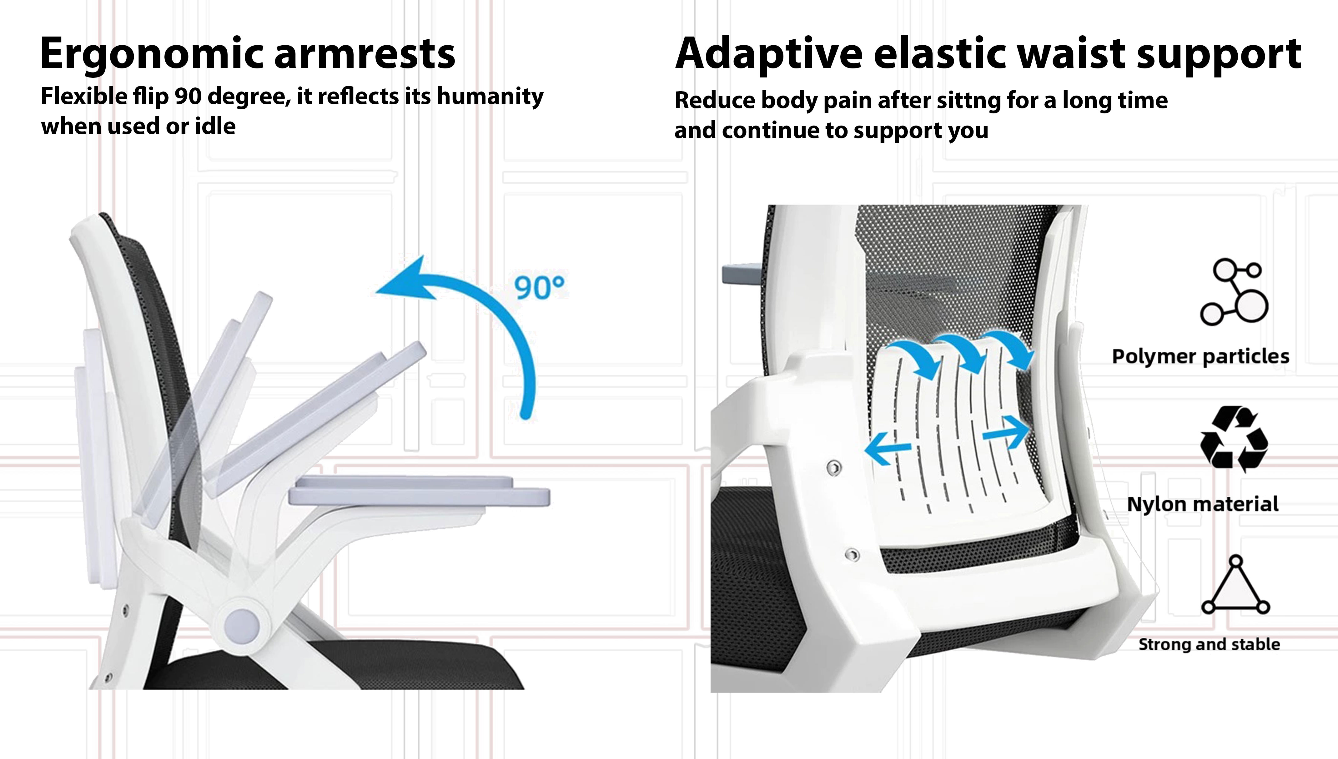 FORTIS GAMING CHAIR WHITE