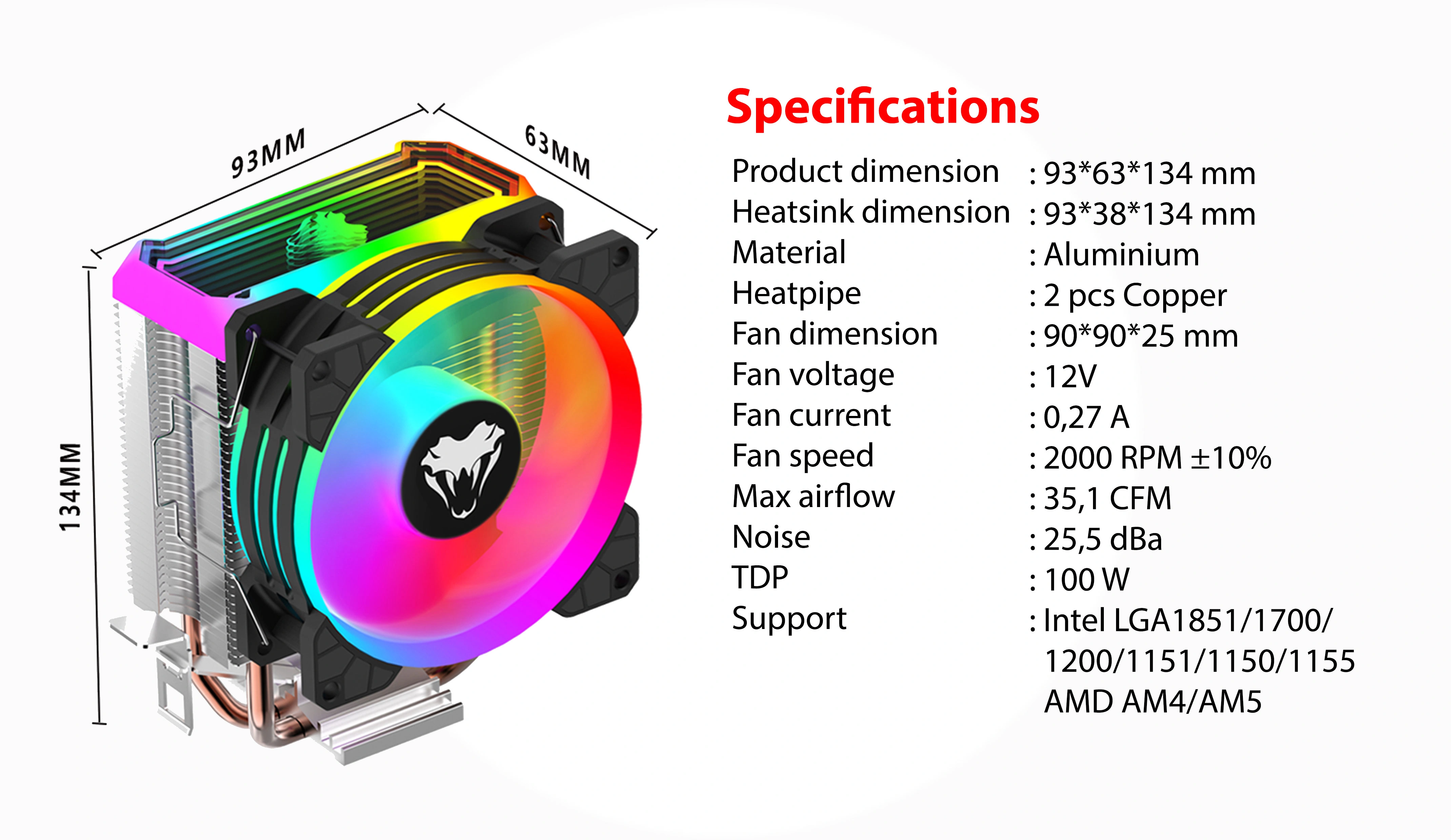 PHANTEON CPU COOLER