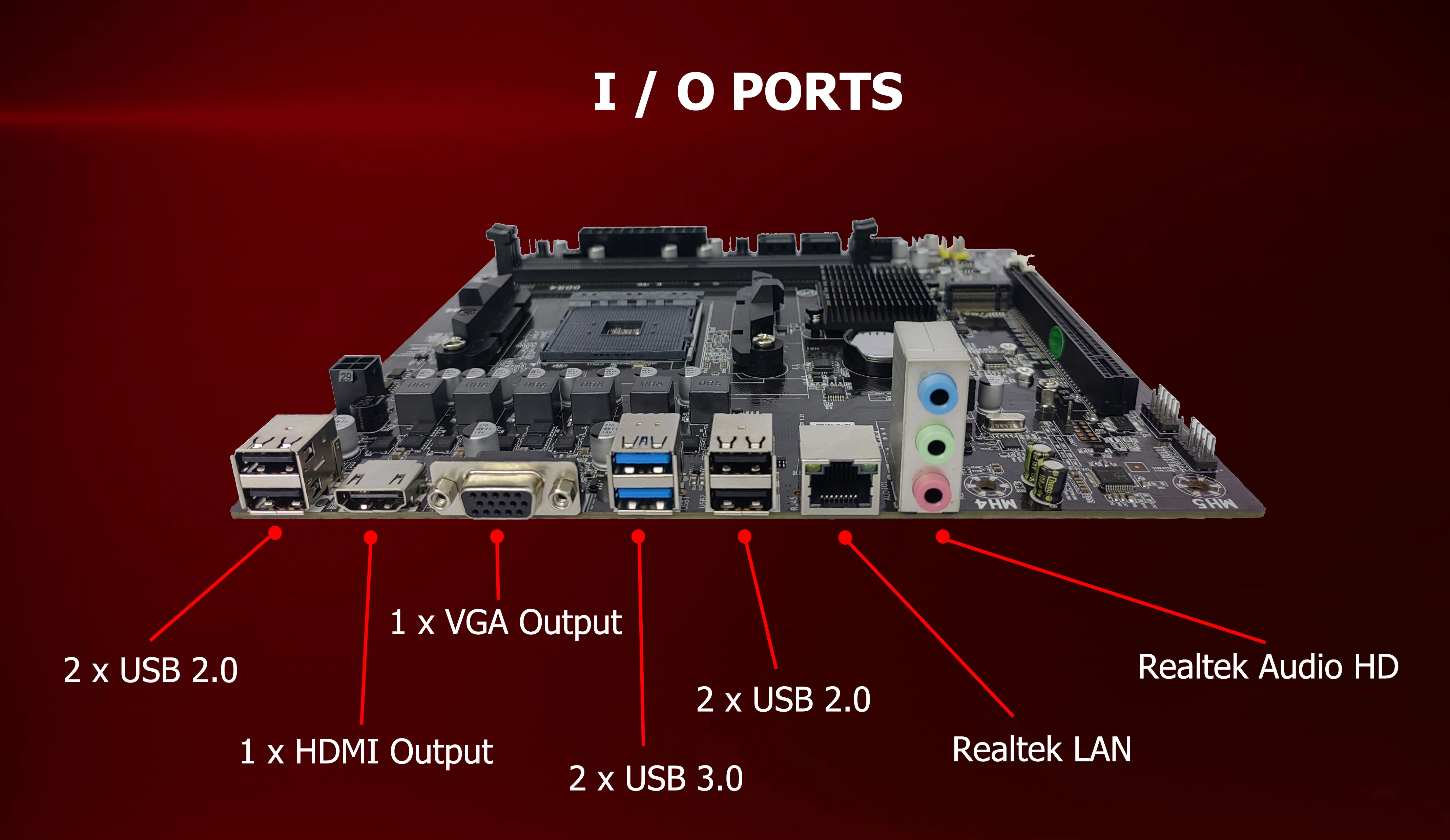 MOTHERBOARD AMD B450