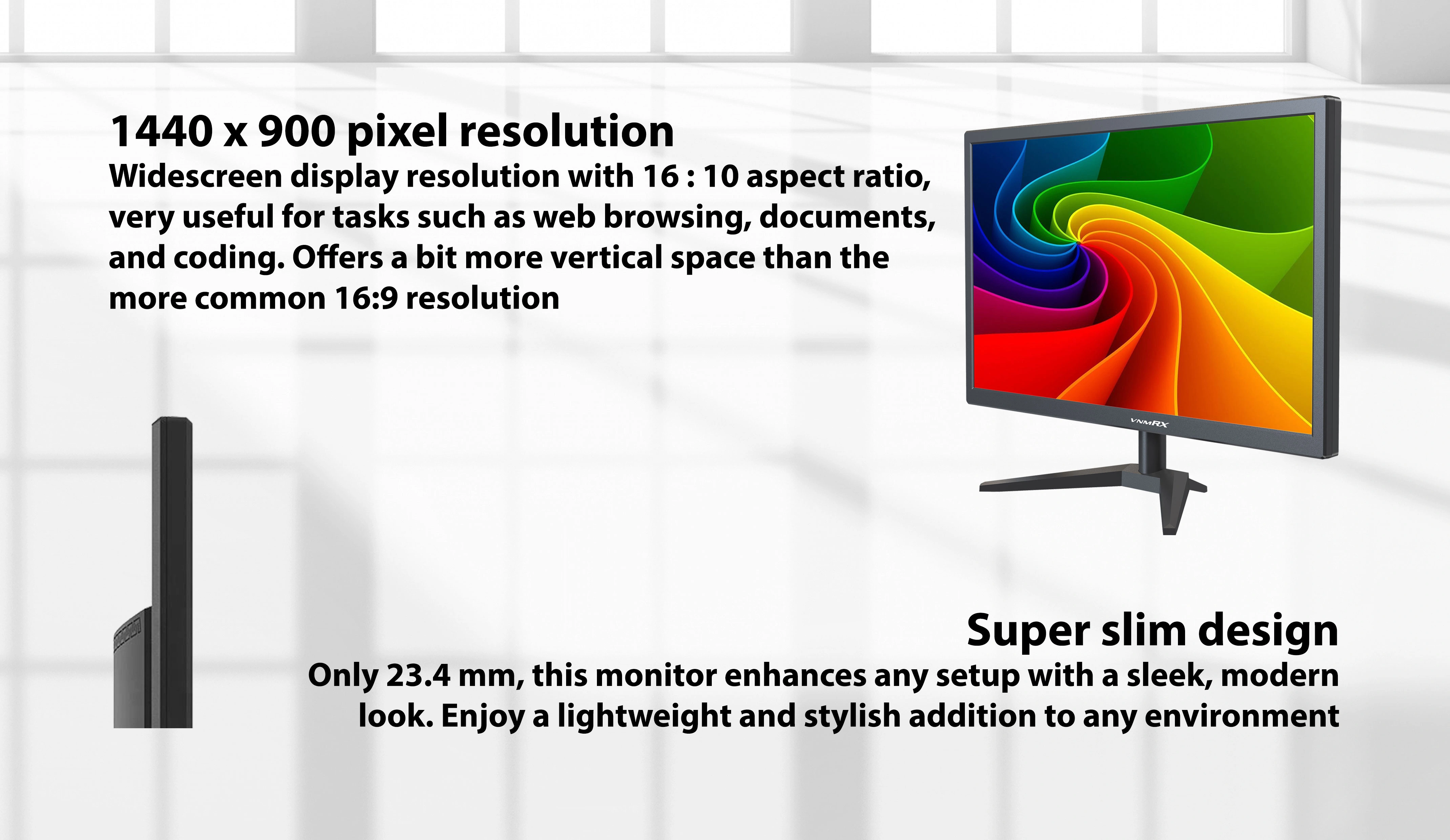 MONITOR SPECTRA VIEW 19" SV19KSK