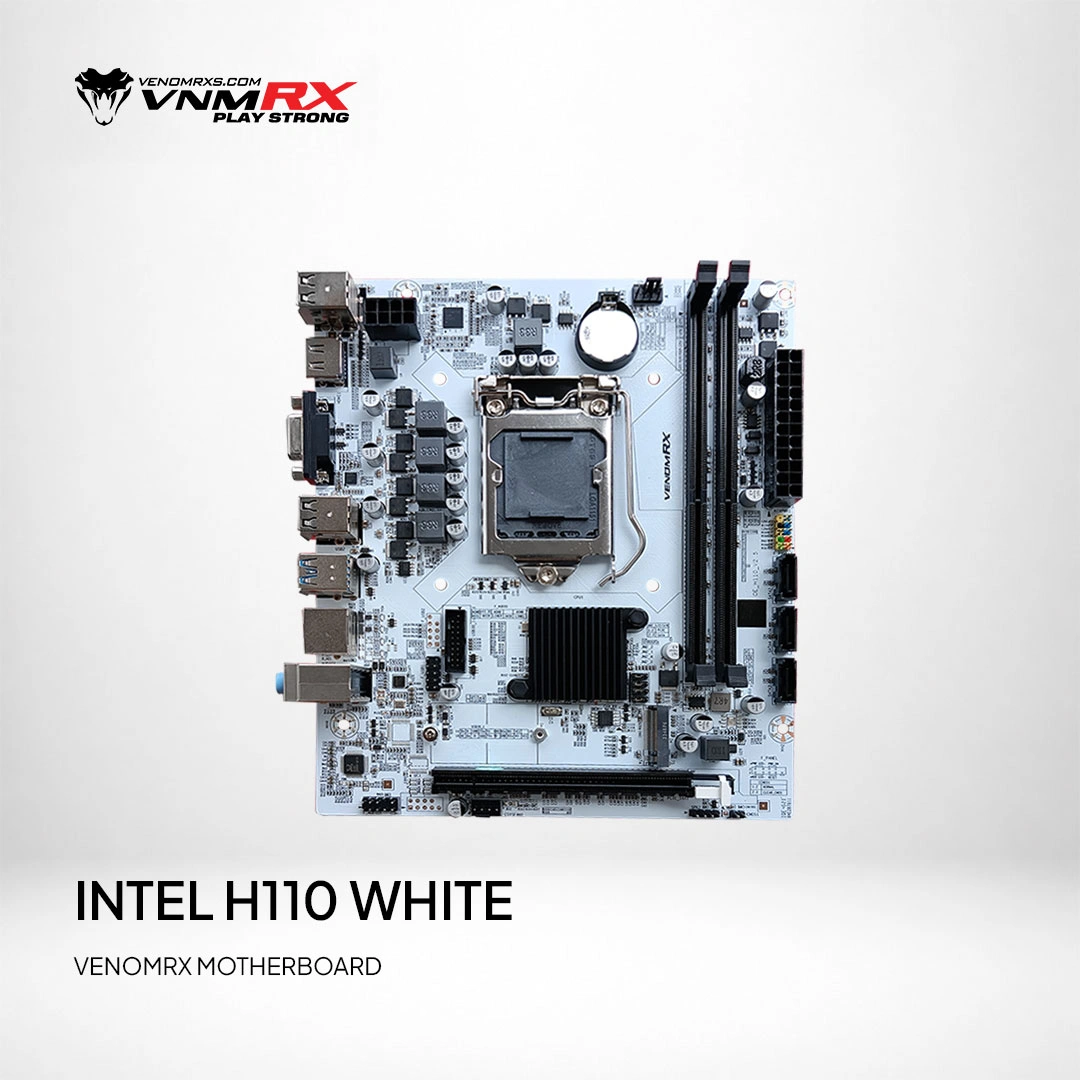 MOTHERBOARD INTEL H110 DDR4 WHITE