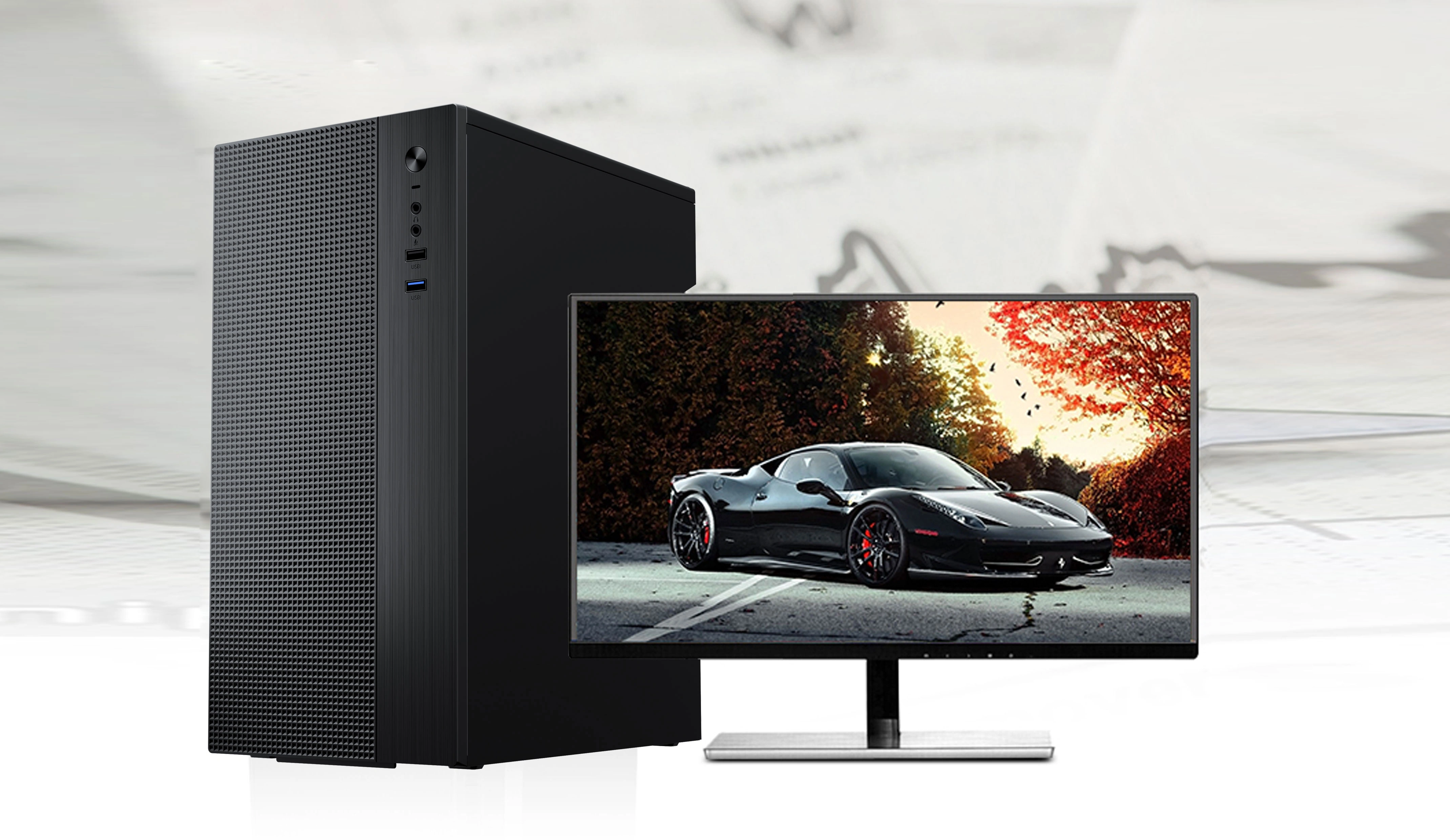 DAYTONA M-ATX CASE INCLUDE PSU POWERCORE 500