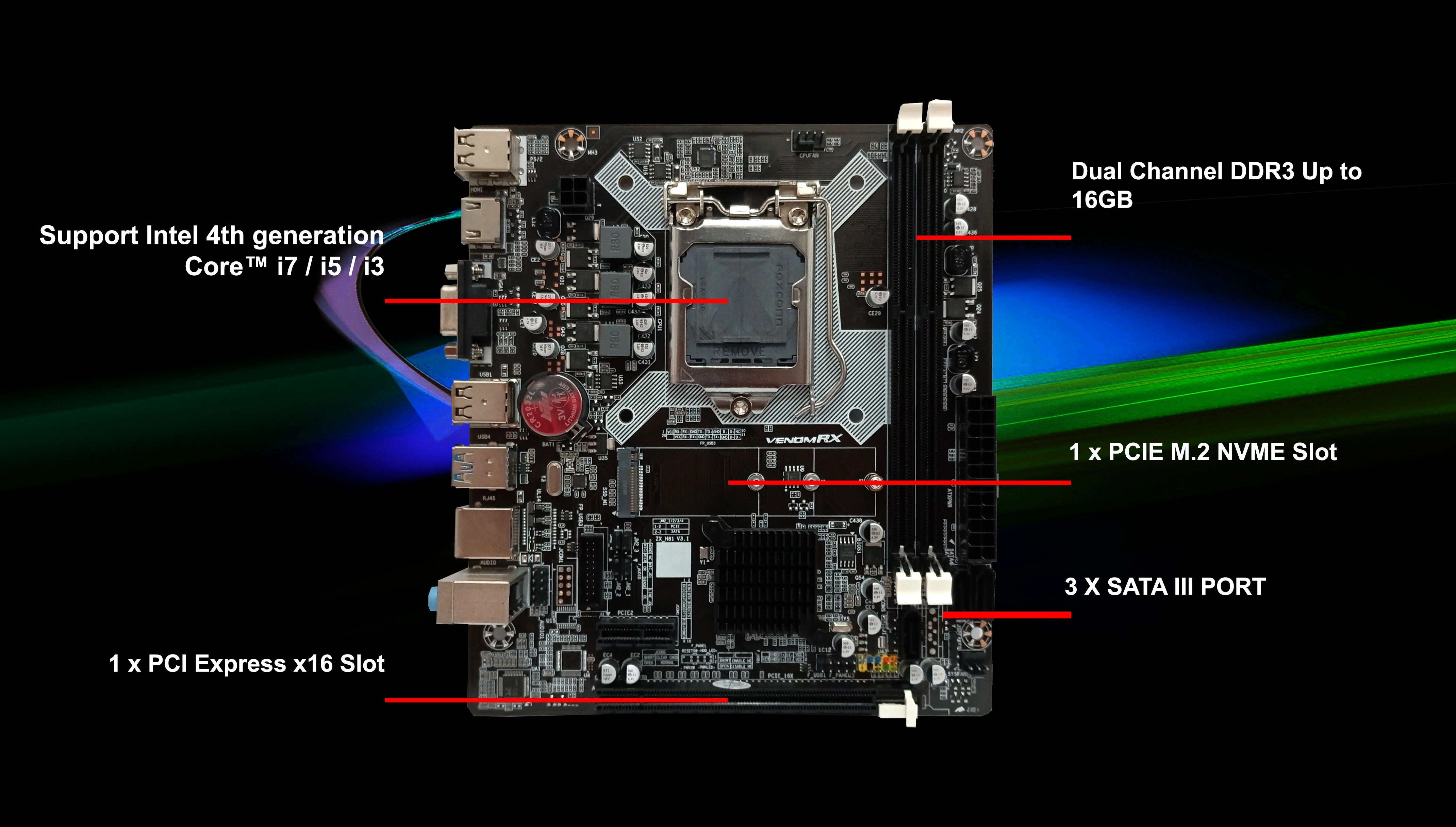 MOTHERBOARD INTEL H81