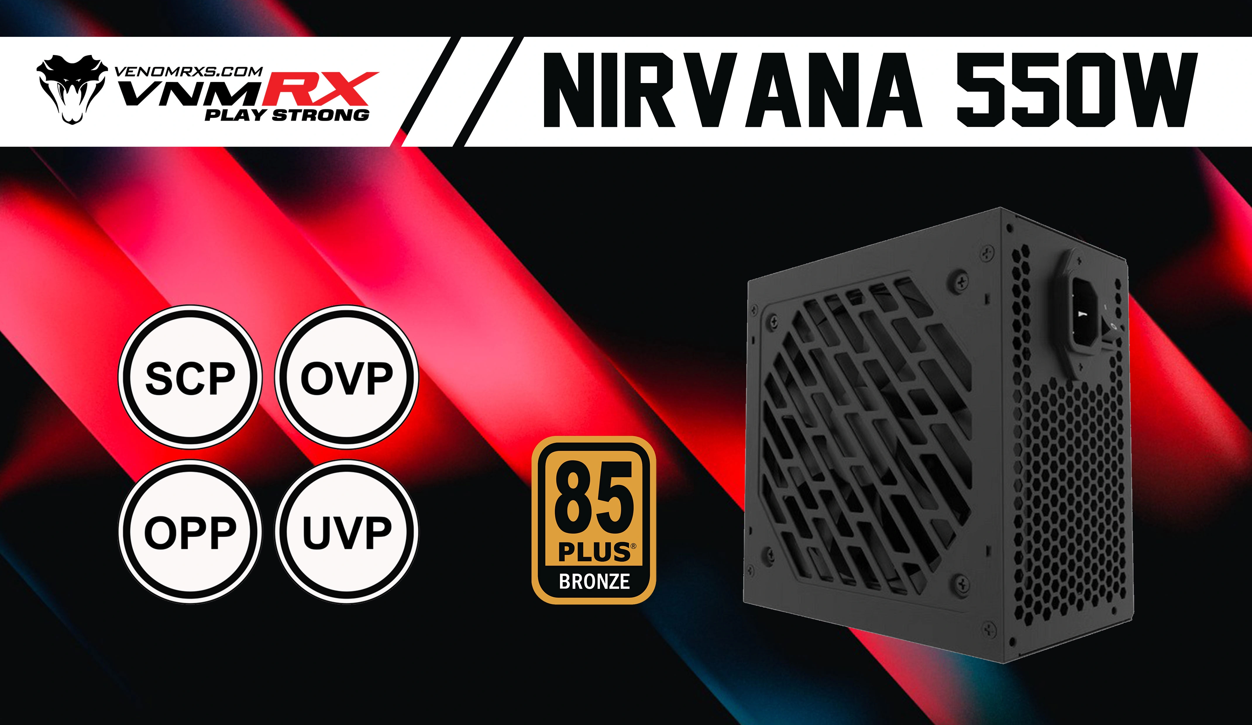 NIRVANA 550W 85+ BRONZE