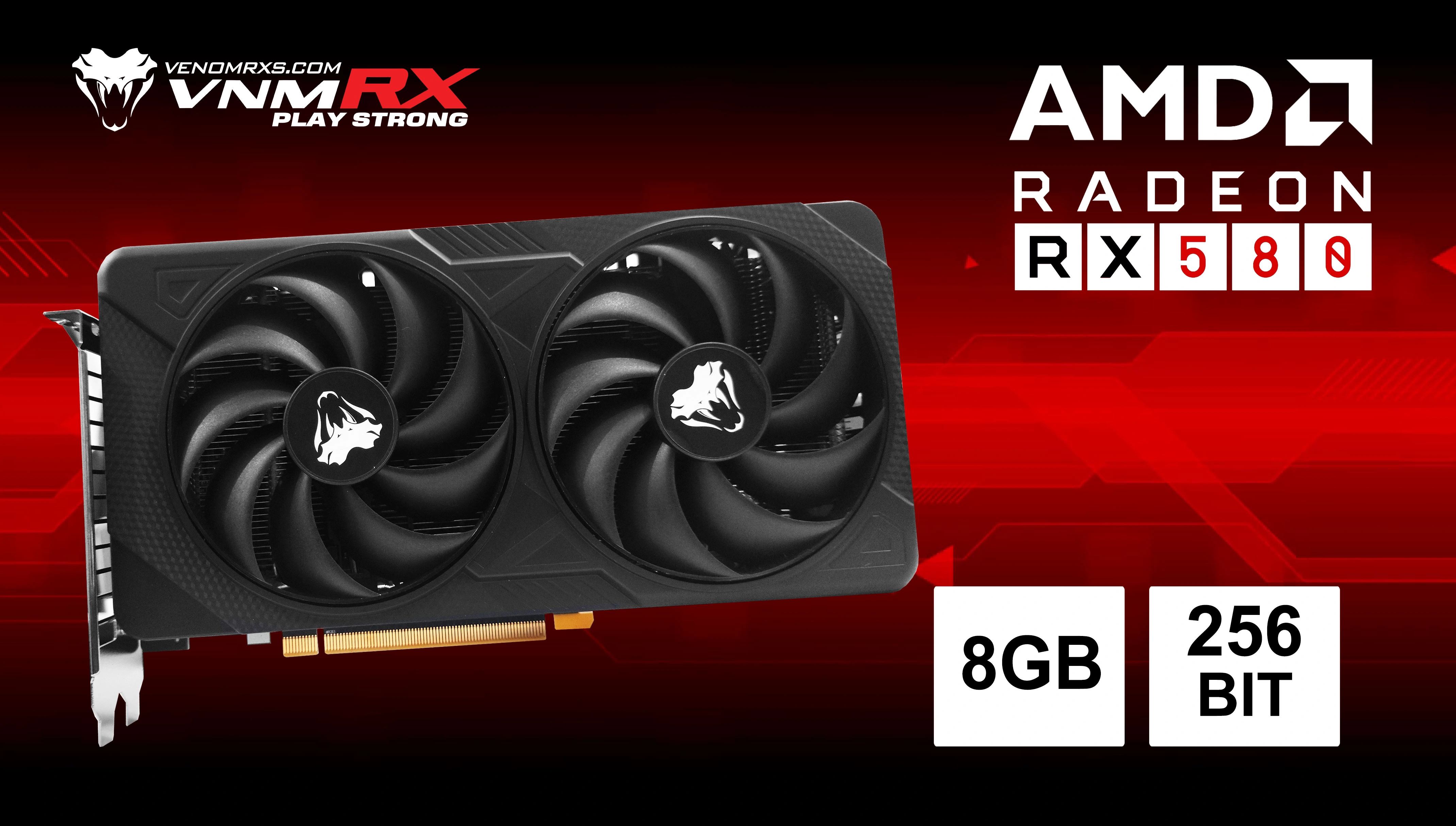 AMD RADEON RX580 8GB DDR5 2048SP