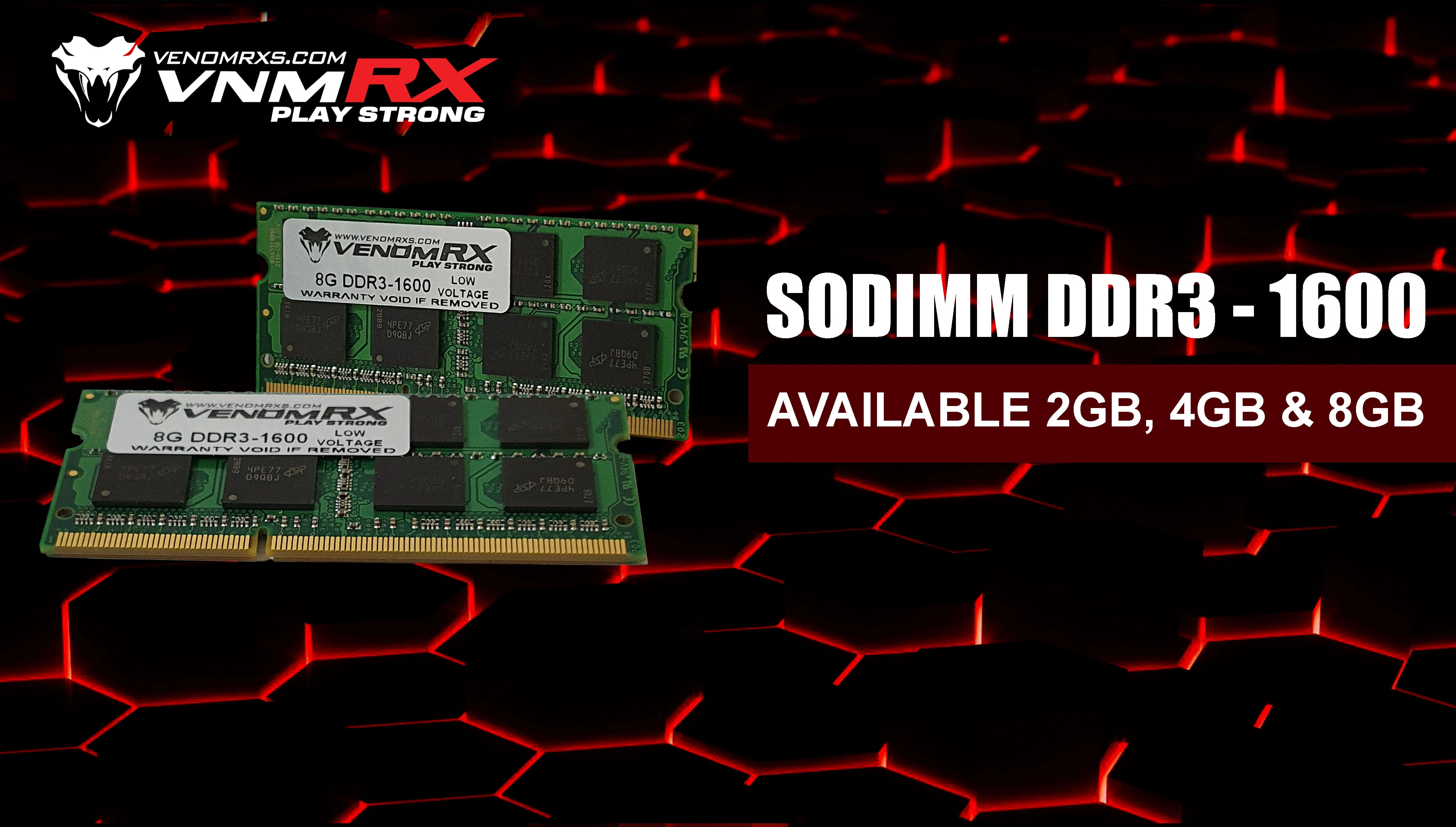 SODIMM DDR3 1600 4GB LOW VOLTAGE