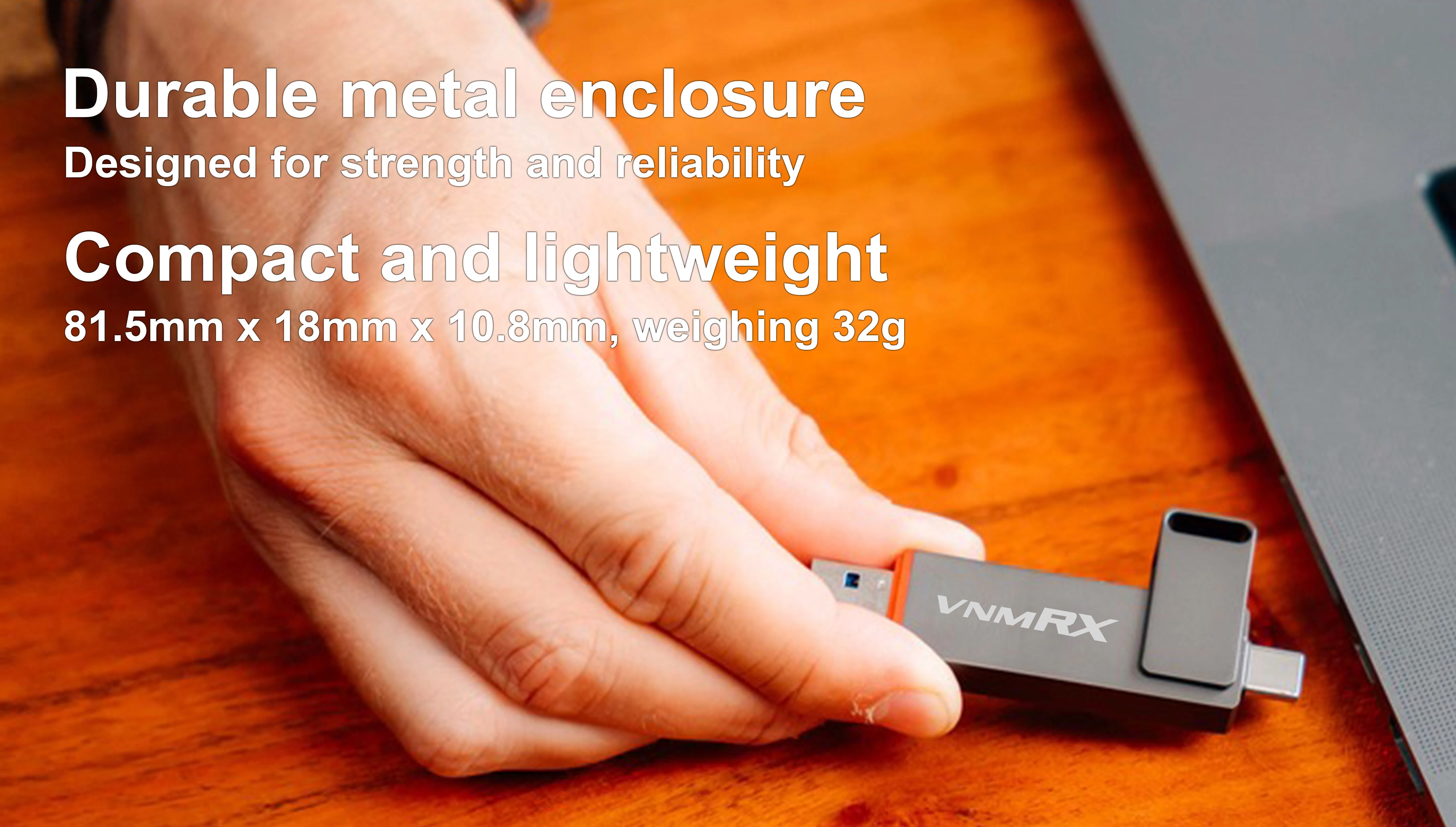 DUAL SUPERSTICK EXTERNAL SSD 256GB