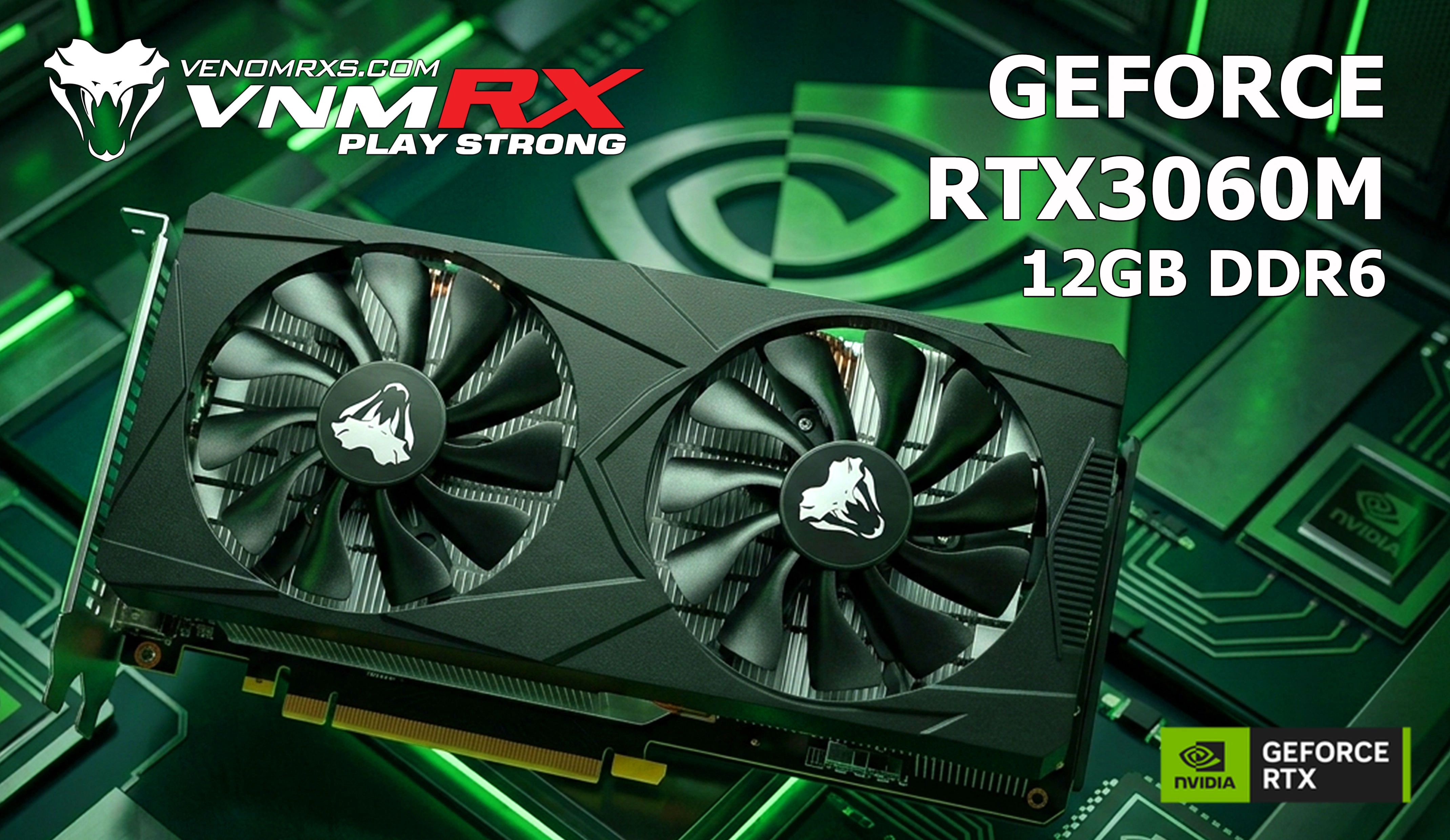 GeForce RTX3060M 12GB DDR6