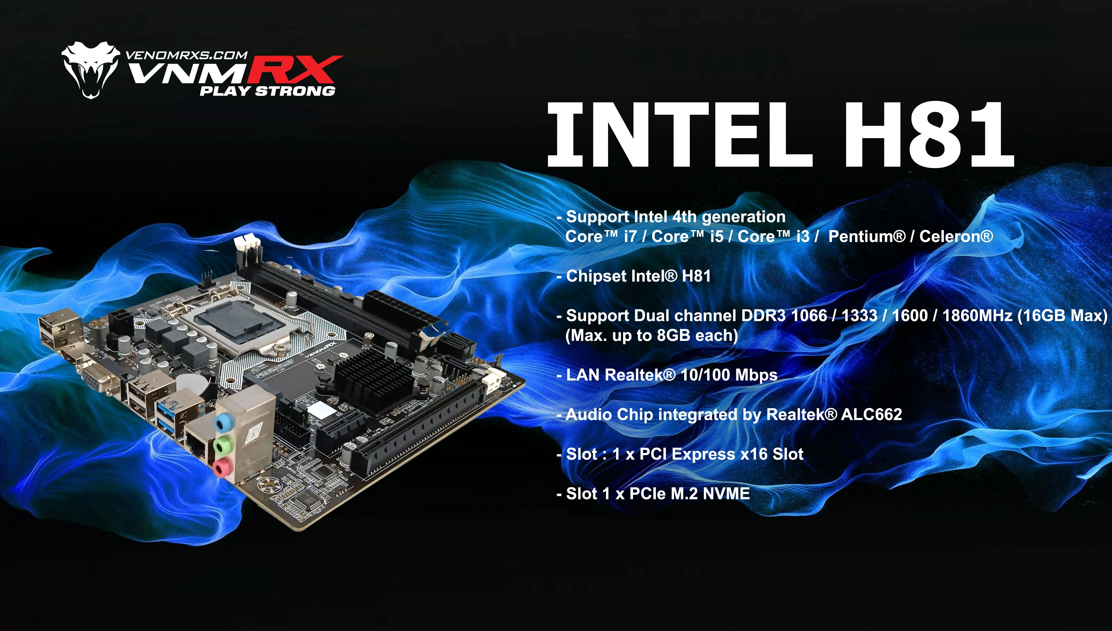 MOTHERBOARD INTEL H81