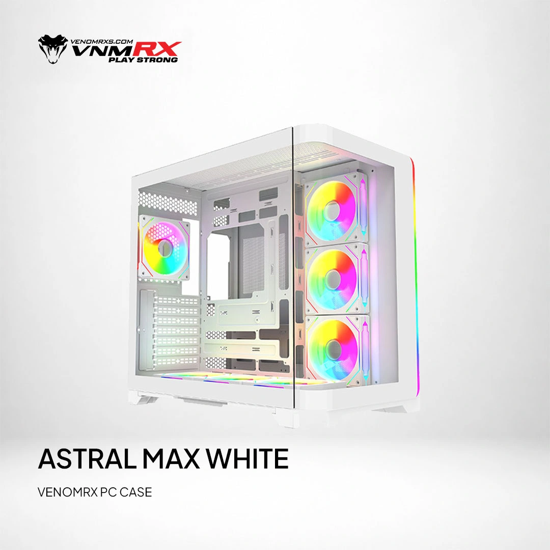 ASTRAL MAX WHITE ATX CASE ARGB LED BAR