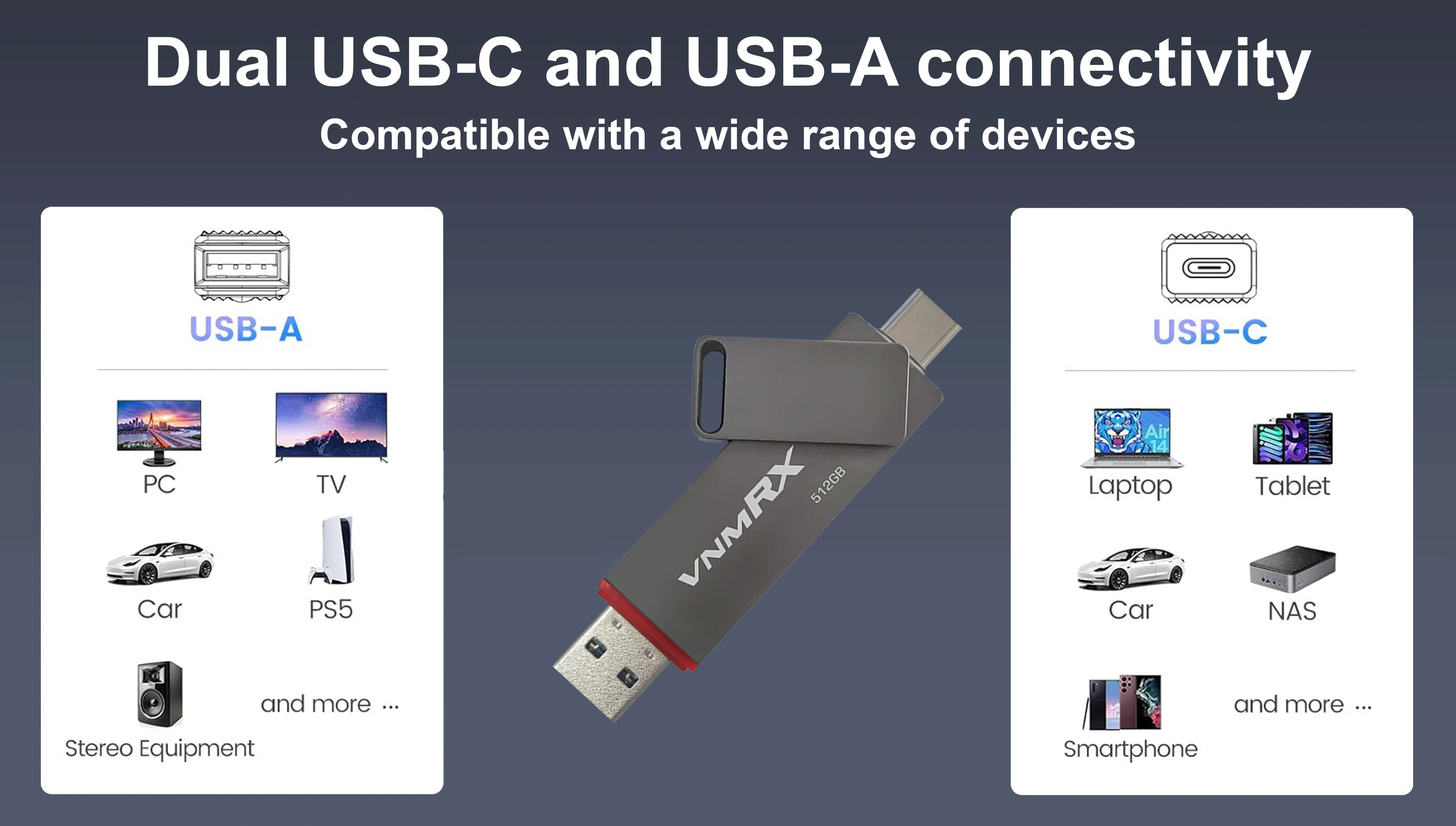 DUAL SUPERSTICK EXTERNAL SSD 256GB
